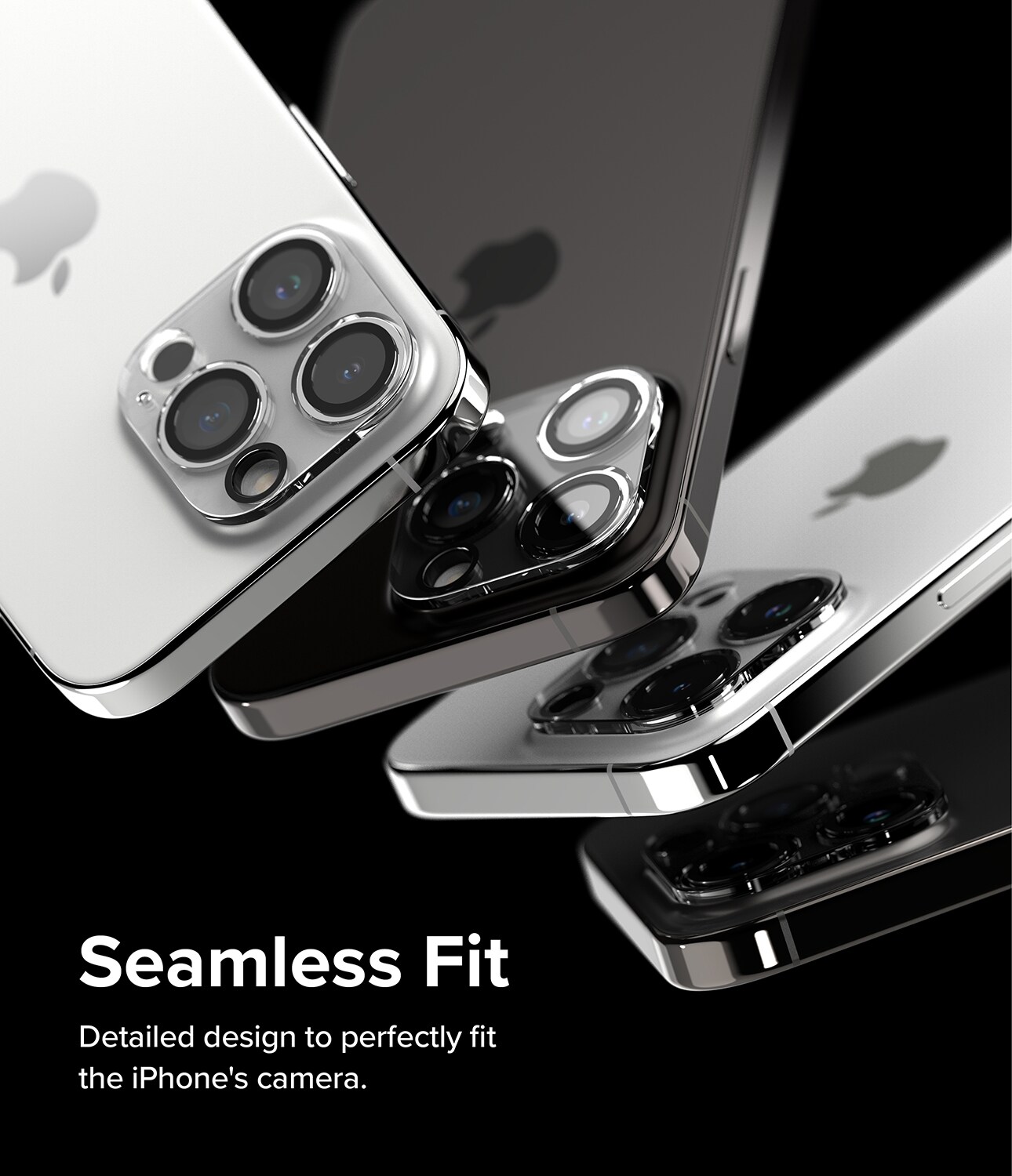 iPhone 15 Pro Kamerabeskyttelse i glas (2-pak)