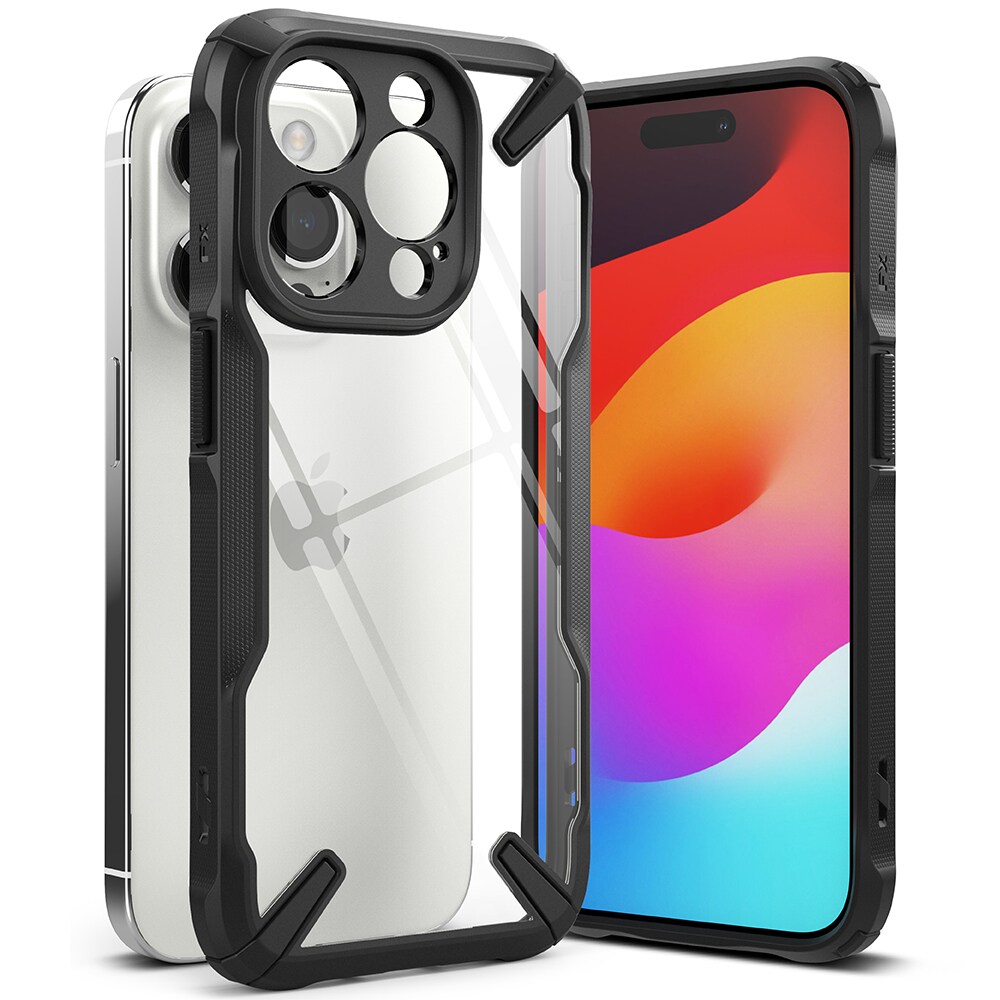 iPhone 15 Pro Fusion X Cover, Sort