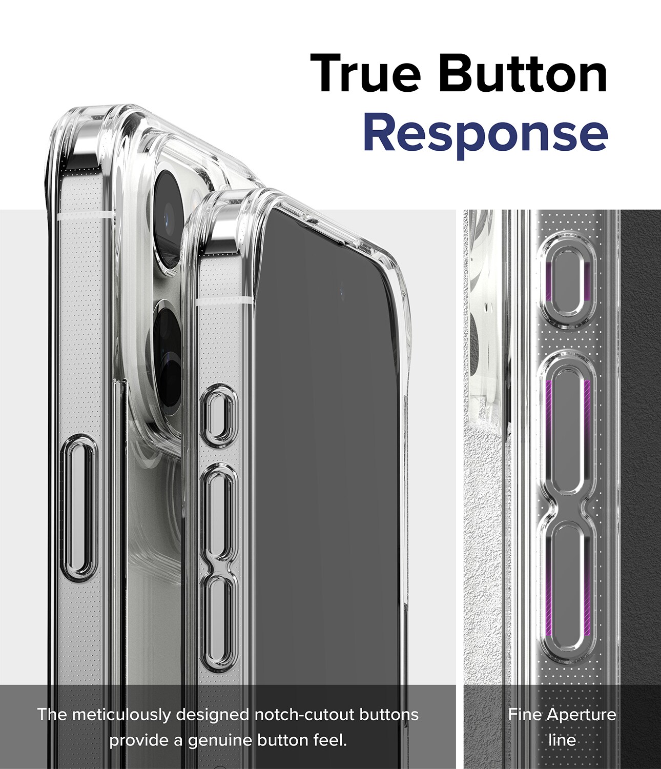 iPhone 15 Pro Fusion cover, Gennemsigtig