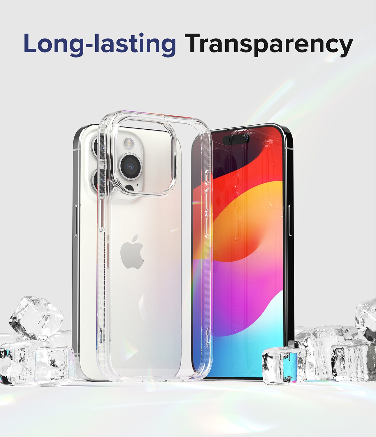 iPhone 15 Pro Fusion cover, Gennemsigtig