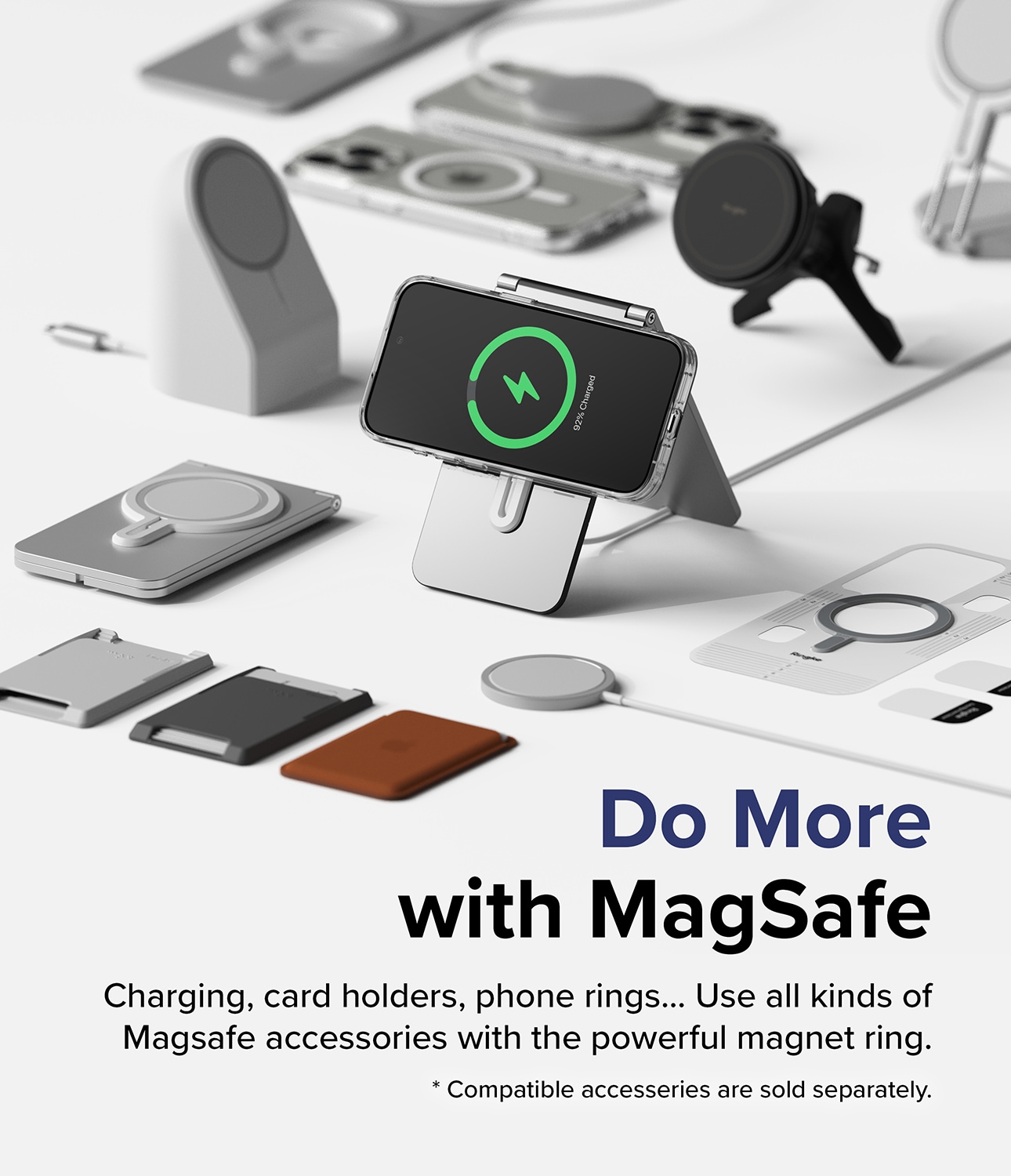 iPhone 15 Pro Fusion MagSafe cover, Gennemsigtig