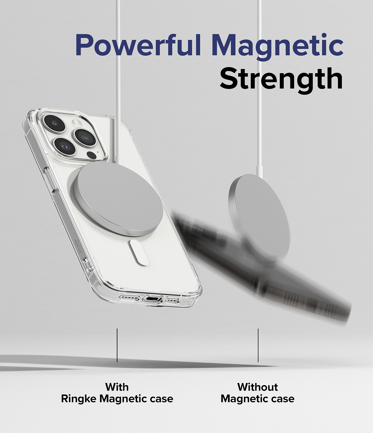 iPhone 15 Pro Fusion MagSafe cover, Gennemsigtig