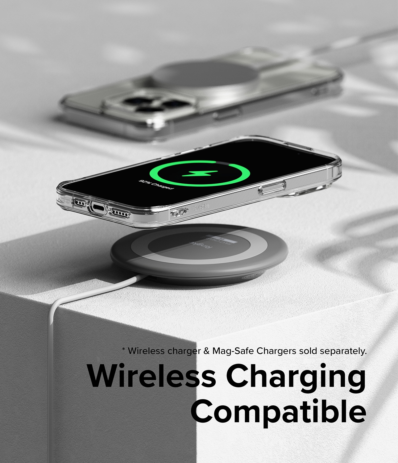 iPhone 15 Pro Fusion MagSafe cover, Gennemsigtig