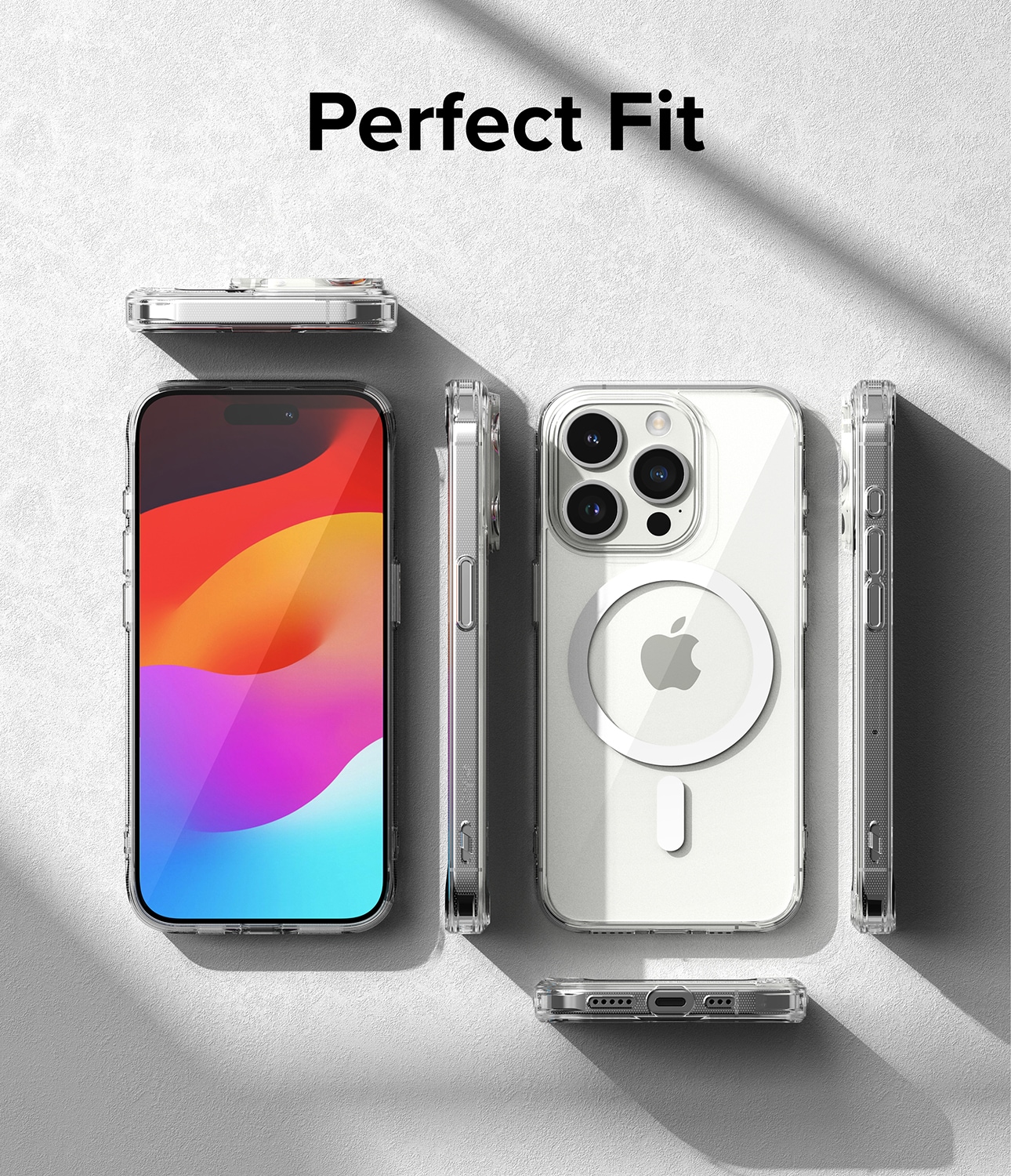 iPhone 15 Pro Fusion MagSafe cover, Gennemsigtig