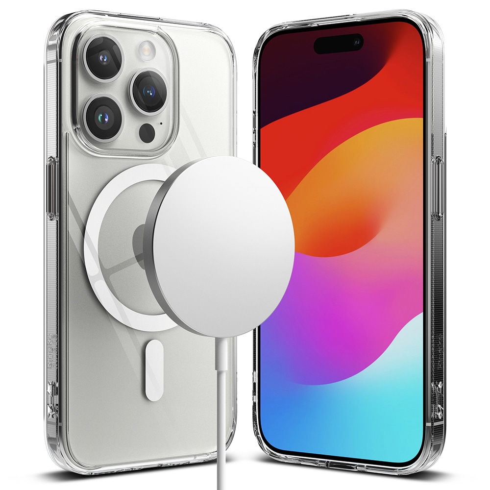 iPhone 15 Pro Fusion MagSafe cover, Gennemsigtig