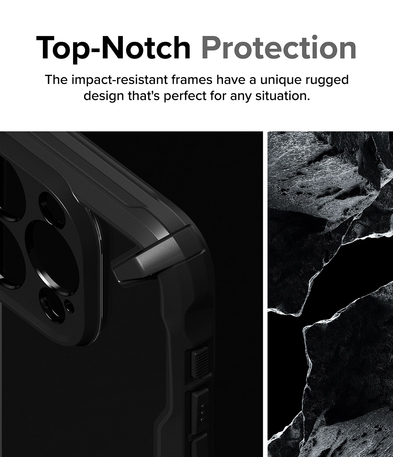 iPhone 15 Pro Fusion X Cover, Sort