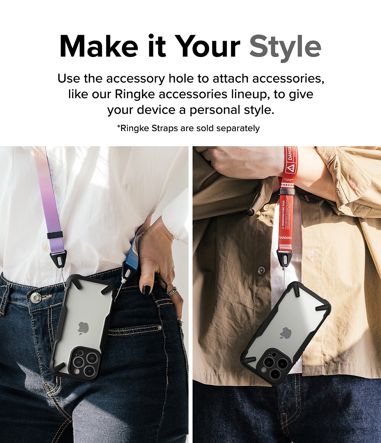 iPhone 15 Pro Fusion X Cover, Sort