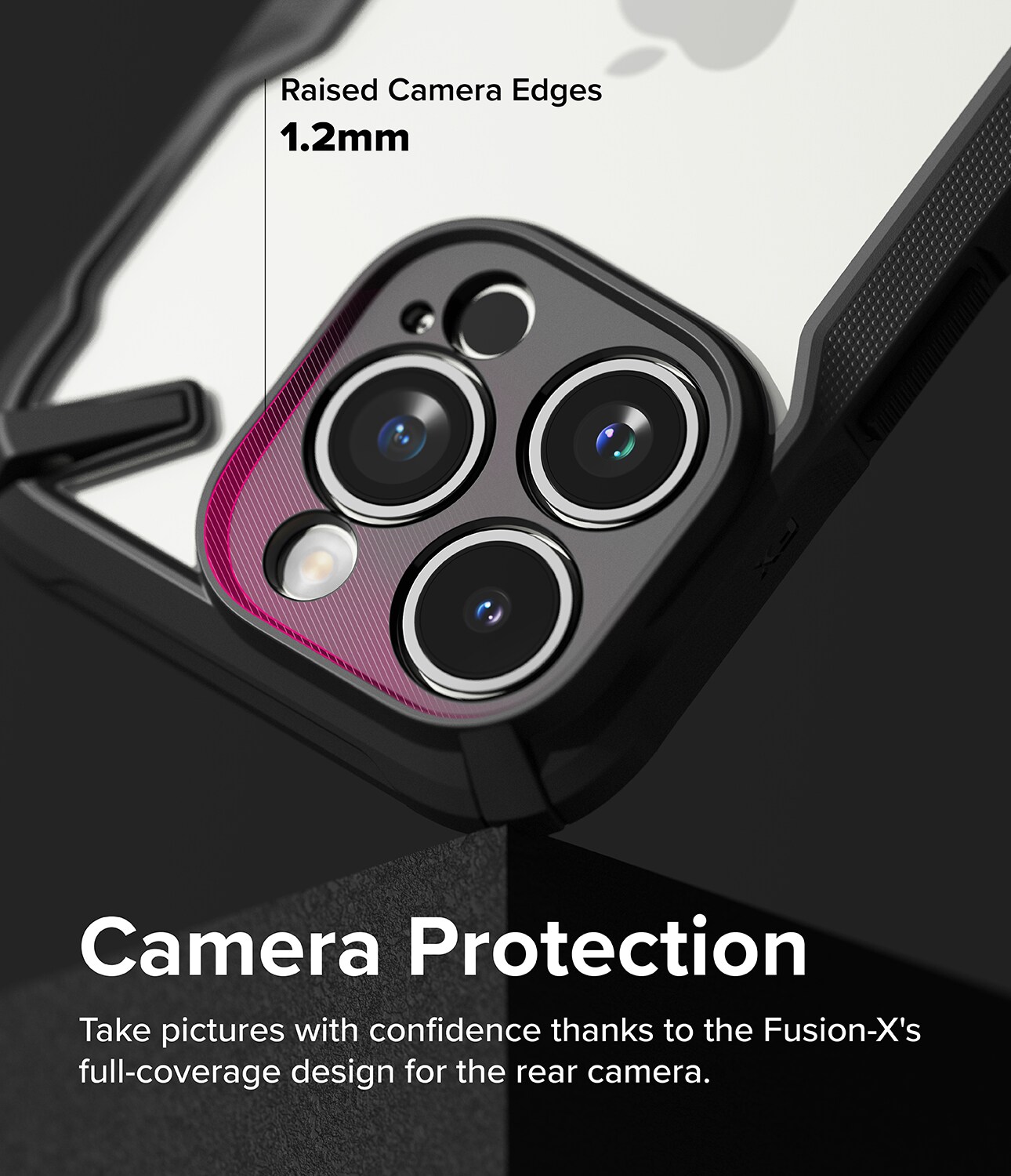 iPhone 15 Pro Fusion X Cover, Sort