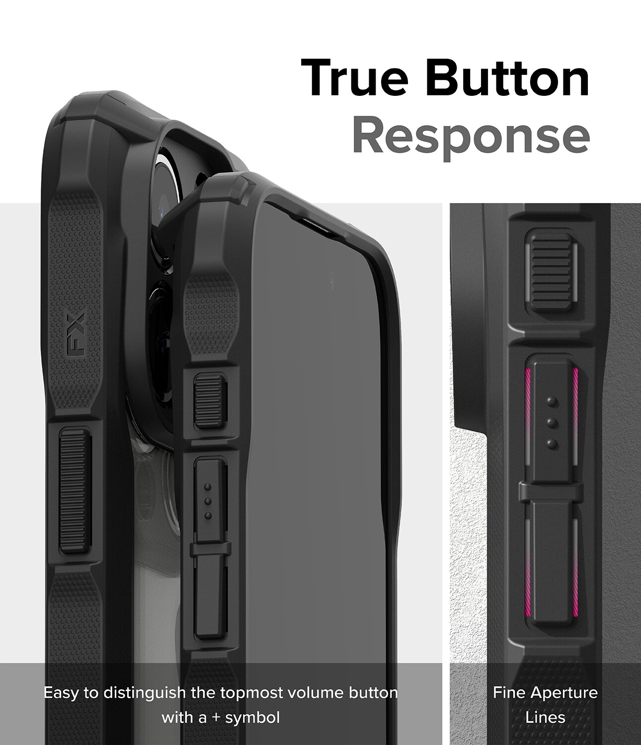 iPhone 15 Pro Fusion X Cover, Sort