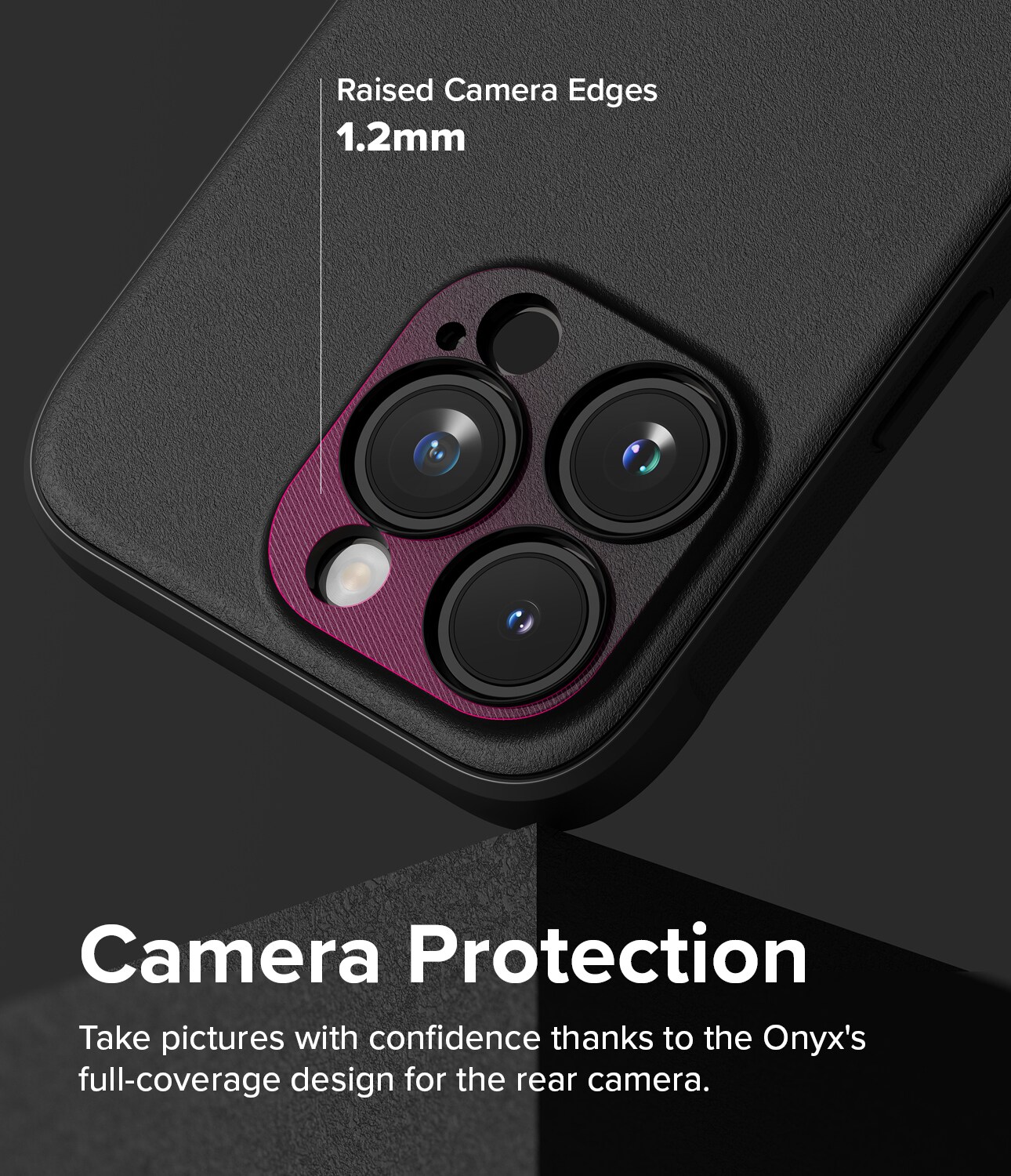iPhone 15 Pro Onyx Cover, Black