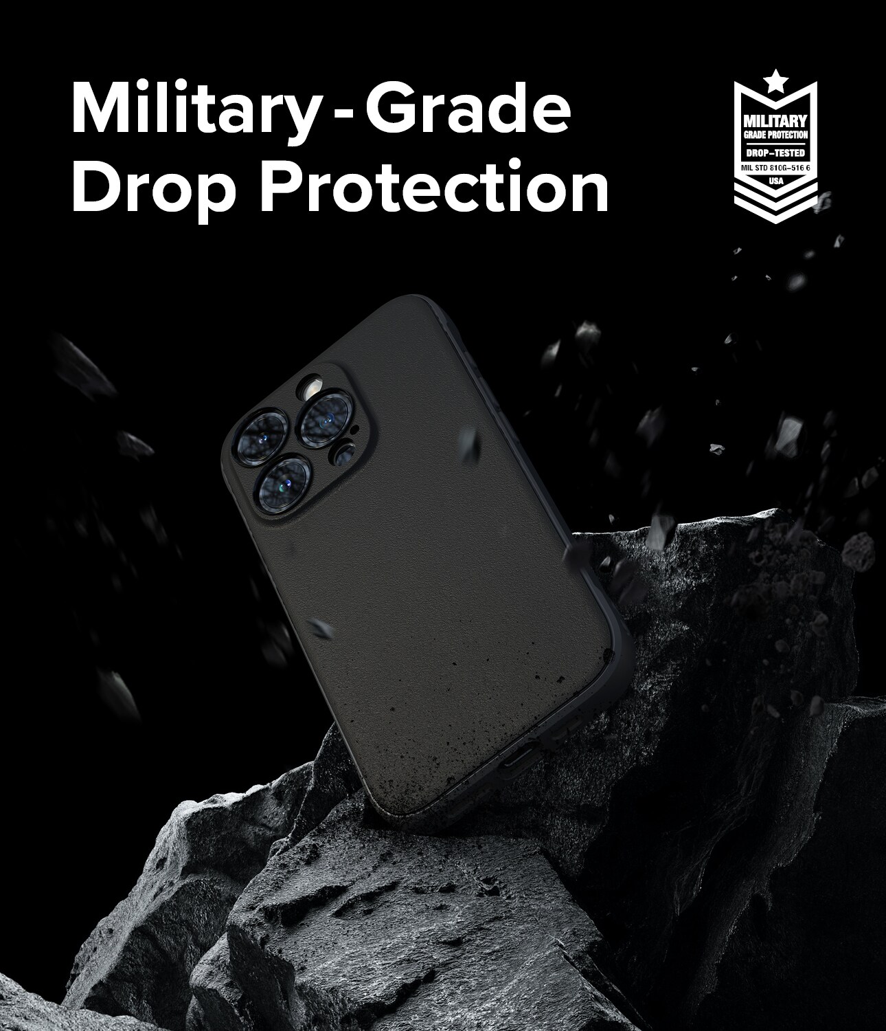 iPhone 15 Pro Onyx Cover, Black