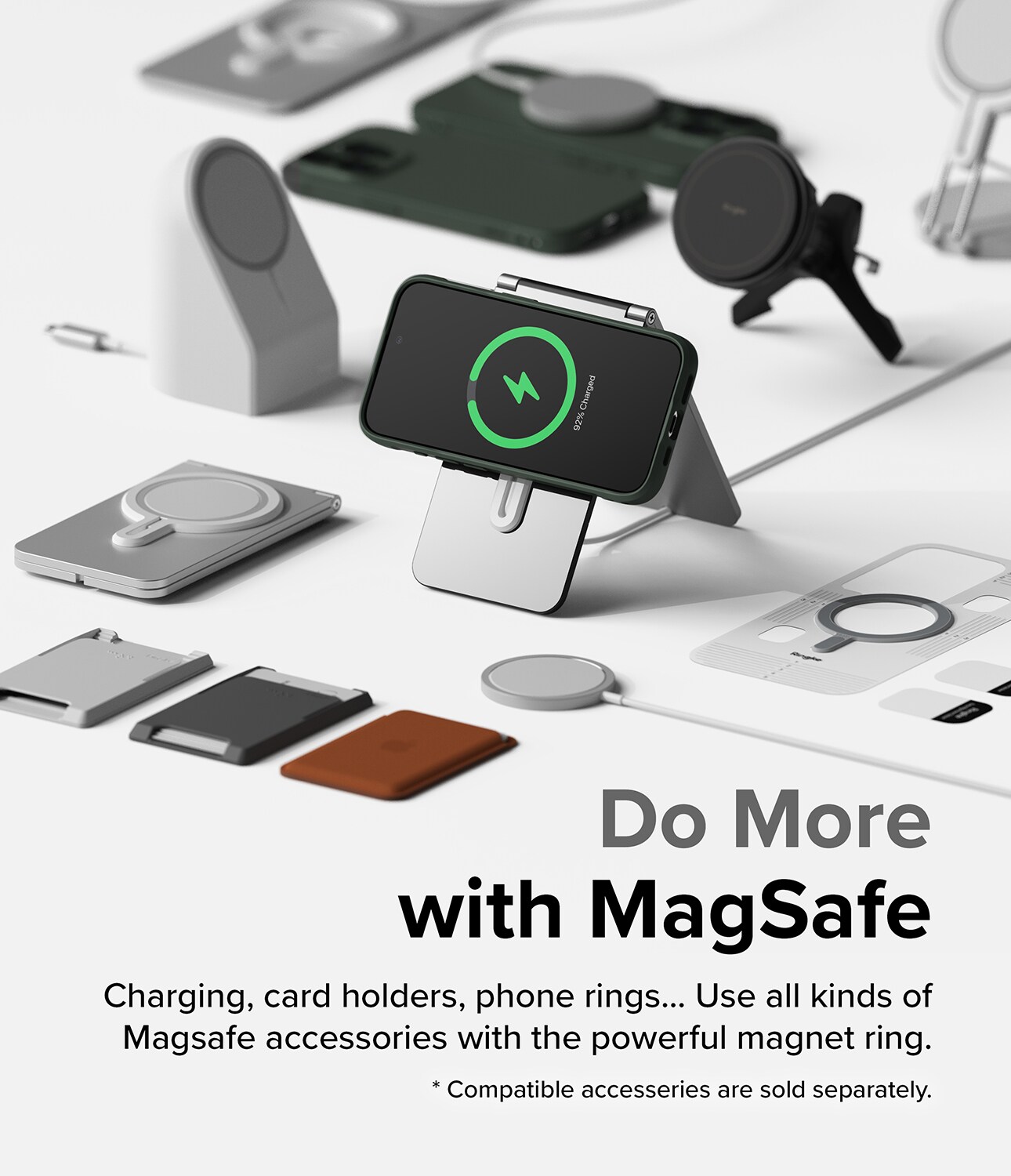 iPhone 15 Pro Onyx MagSafe cover, Dark Green