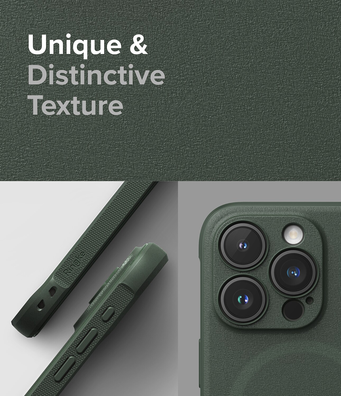 iPhone 15 Pro Onyx MagSafe cover, Dark Green