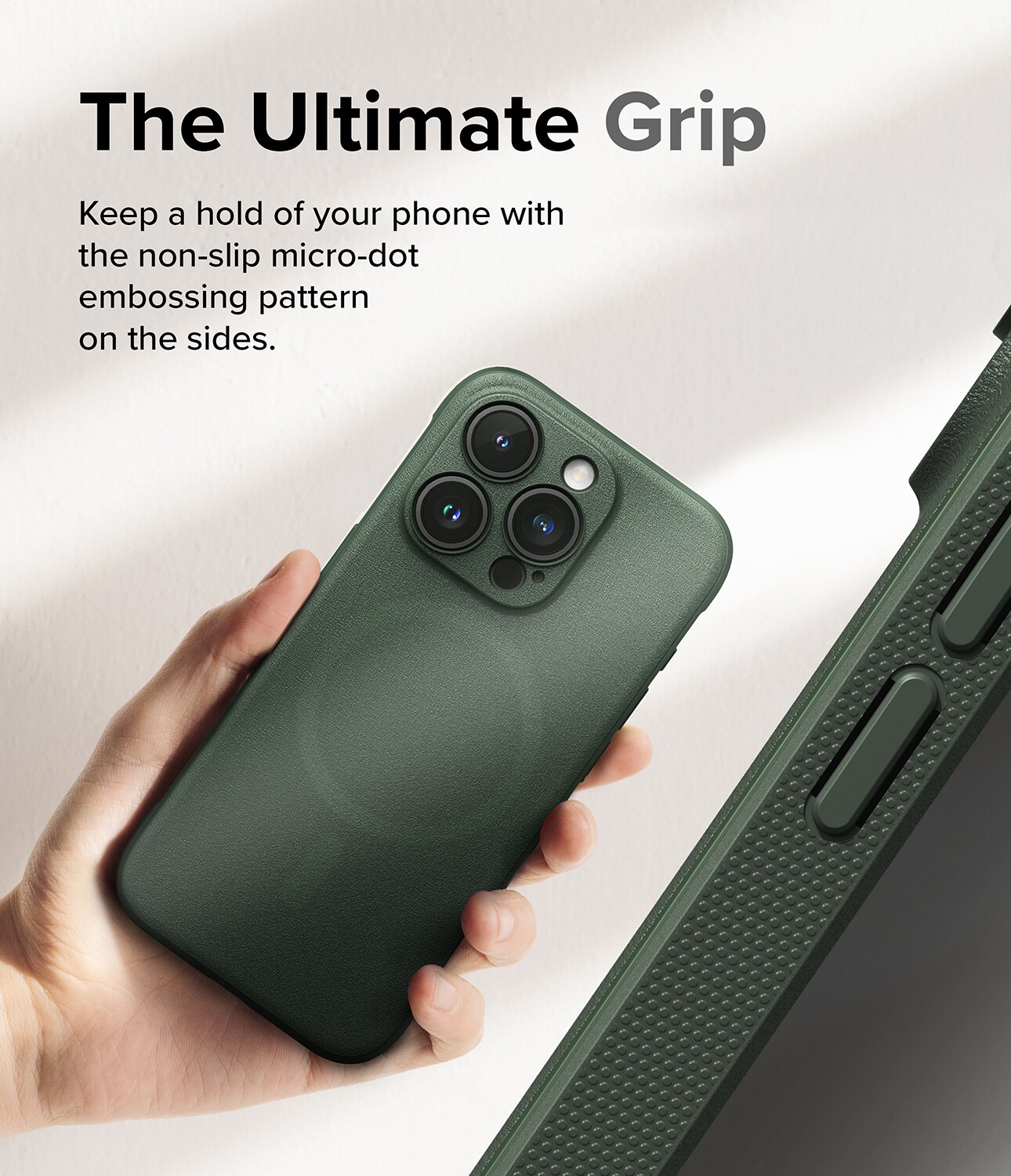 iPhone 15 Pro Onyx MagSafe cover, Dark Green