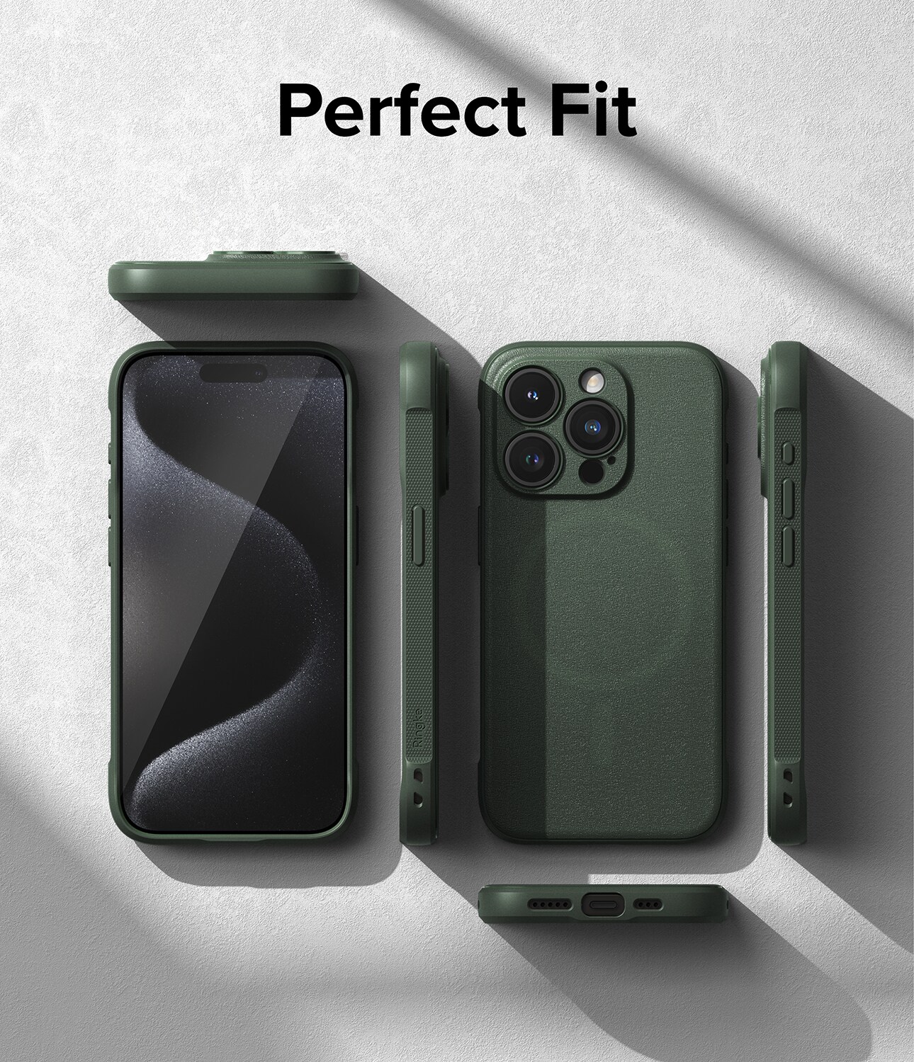 iPhone 15 Pro Onyx MagSafe cover, Dark Green