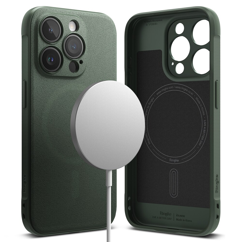 iPhone 15 Pro Onyx MagSafe cover, Dark Green