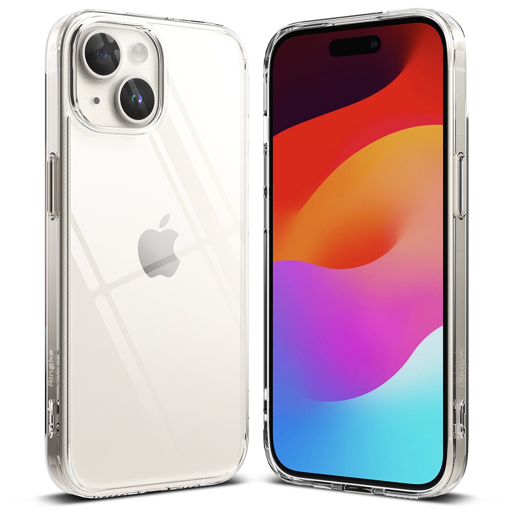 iPhone 15 Fusion cover, Gennemsigtig