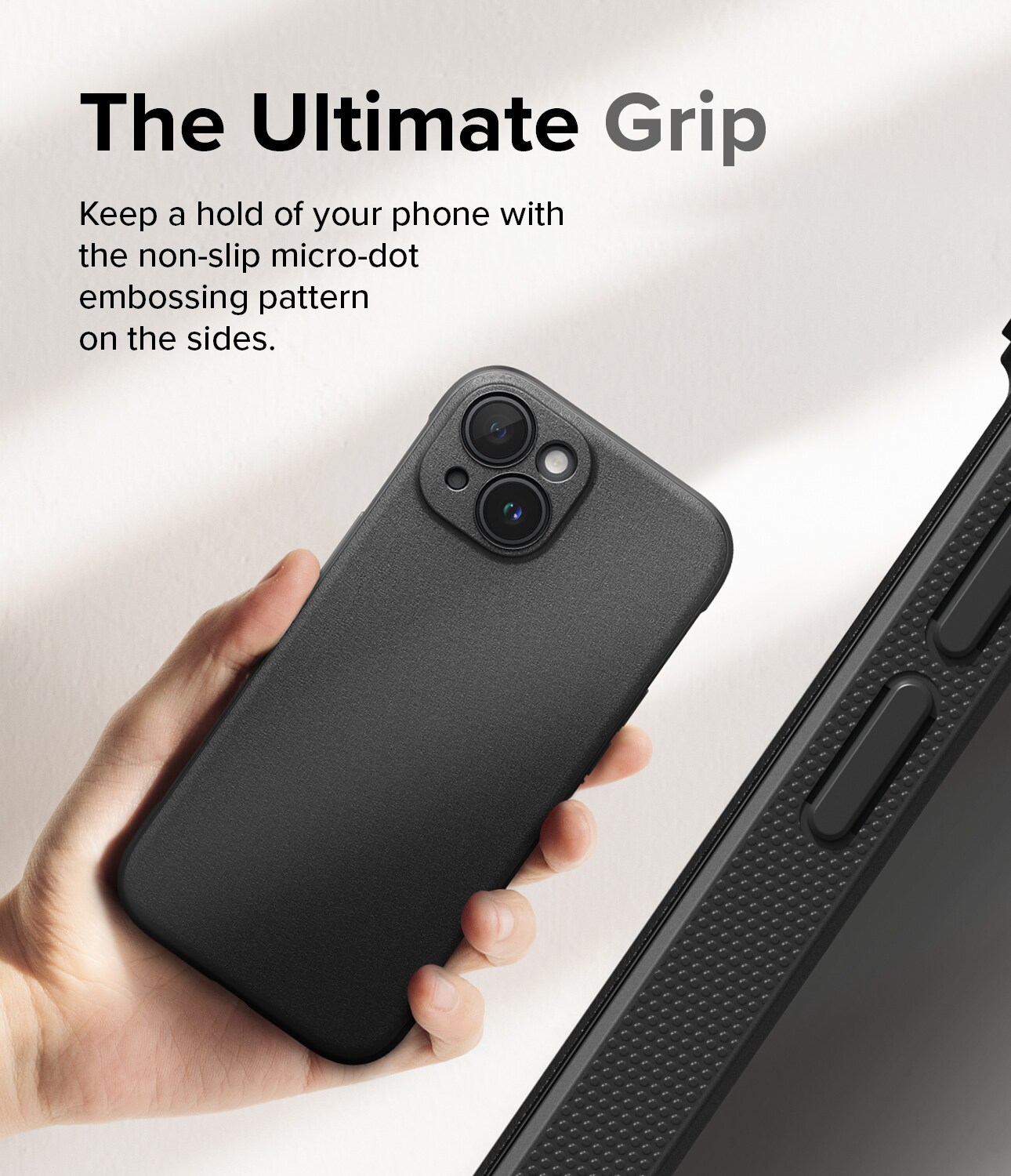 iPhone 15 Onyx Cover, Black