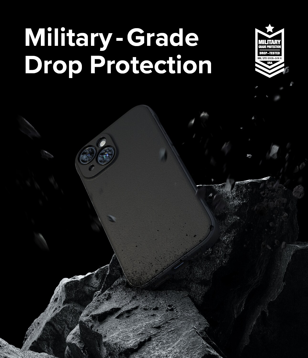iPhone 15 Onyx Cover, Black