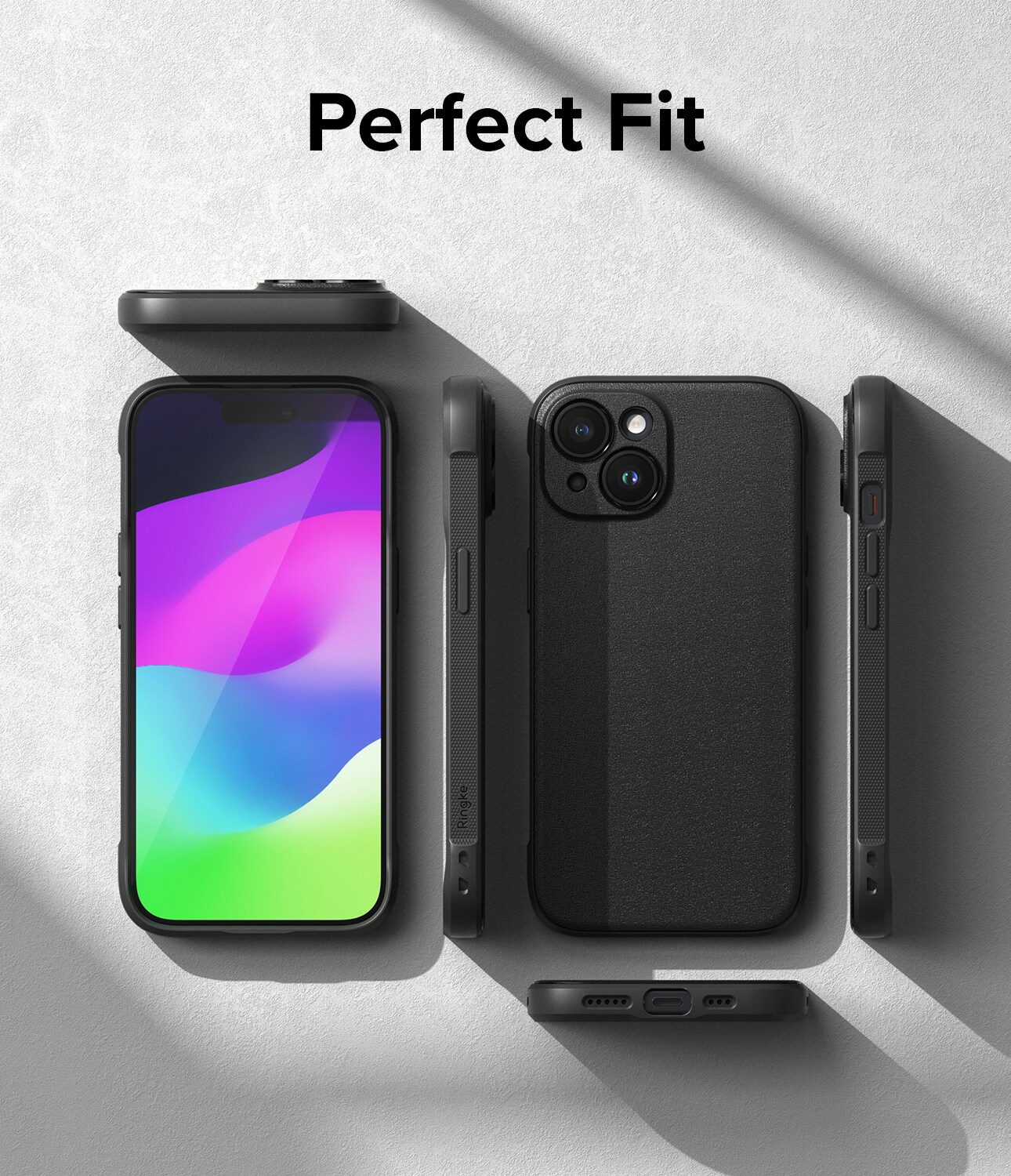iPhone 15 Onyx Cover, Black