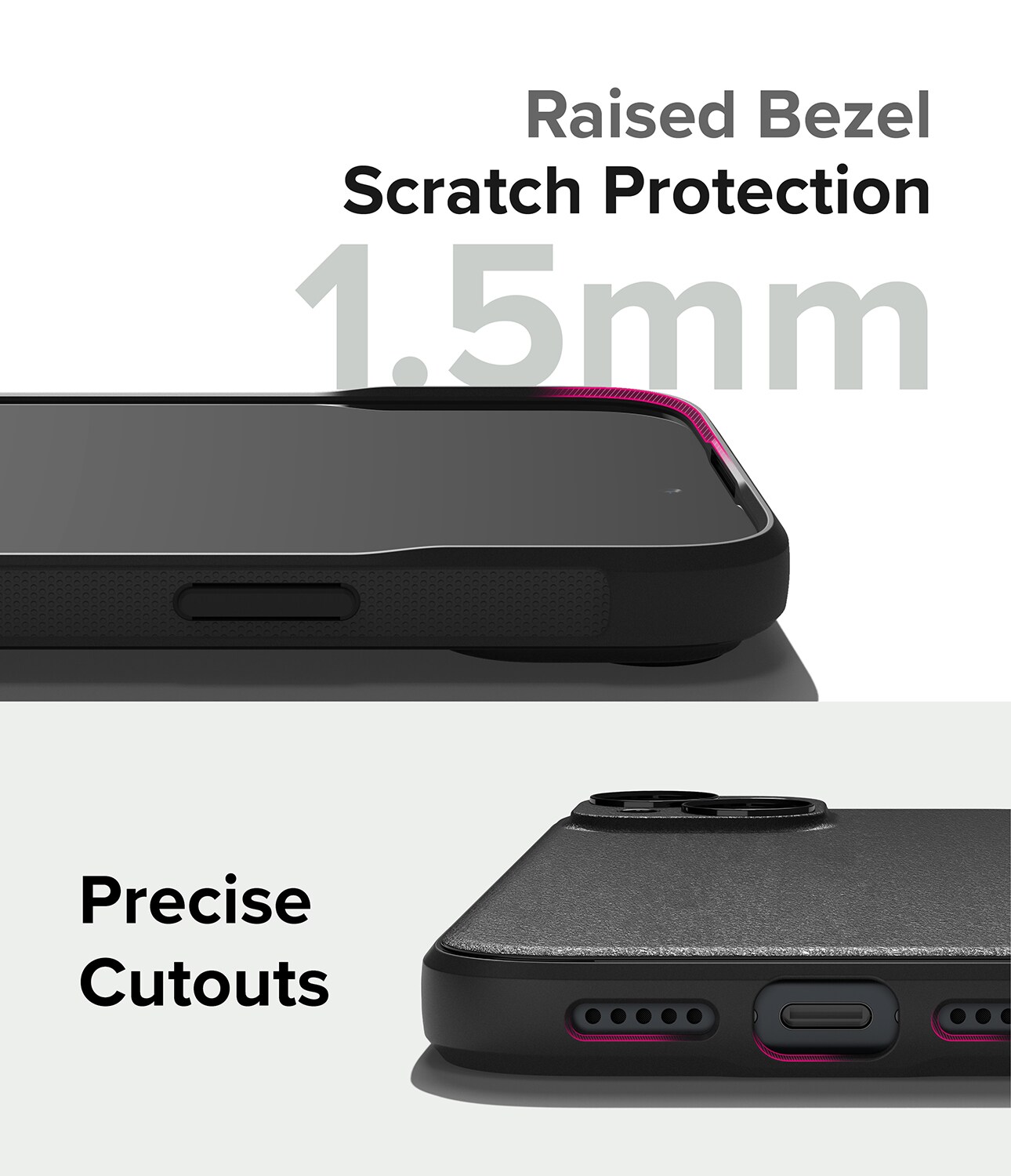 iPhone 15 Onyx Cover, Black