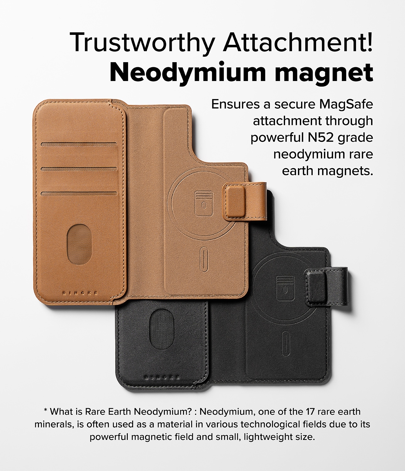 iPhone 14 Pro Max Folio Wallet Magnetic, Sort