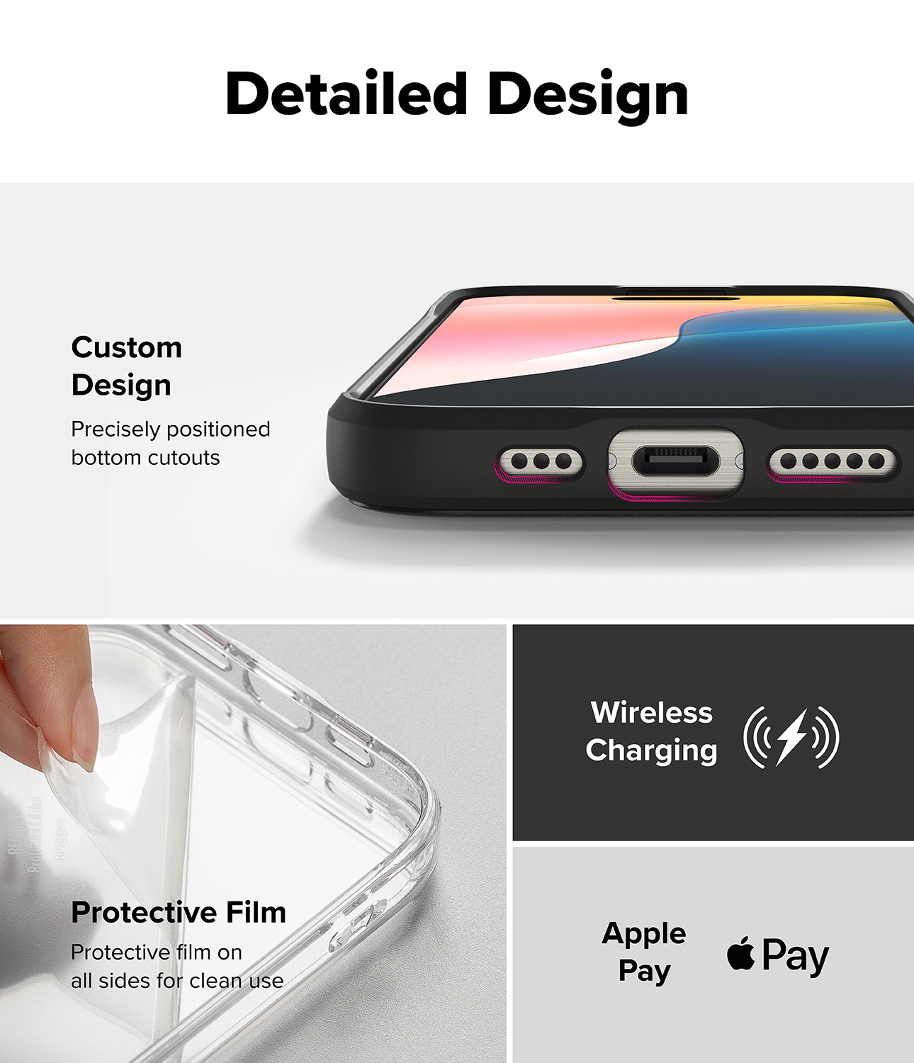 iPhone 16 Pro Max Fusion Bold MagSafe cover, Sort