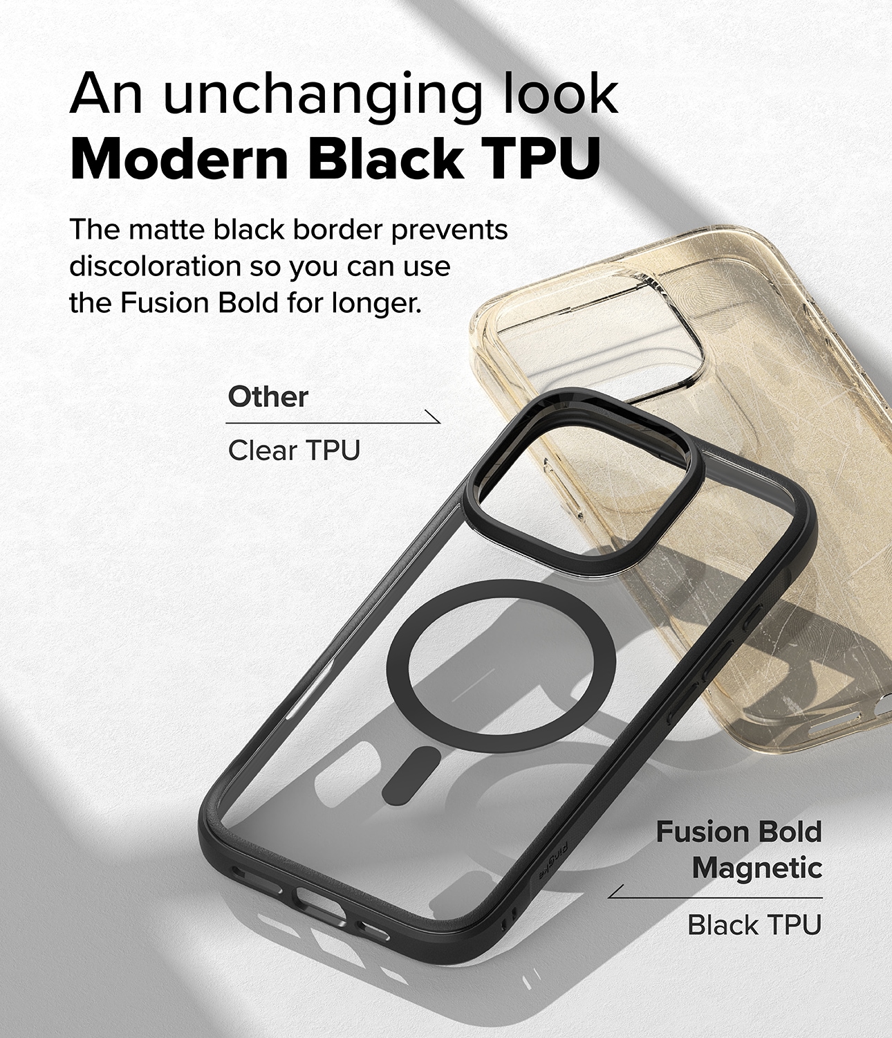 iPhone 16 Pro Max Fusion Bold MagSafe cover, Sort