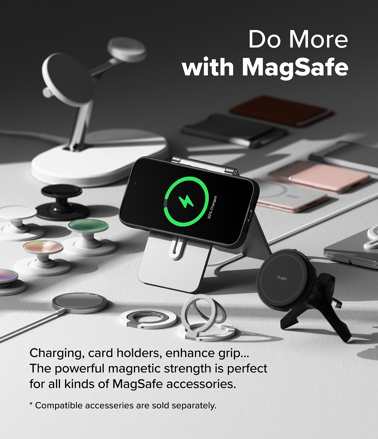 iPhone 16 Pro Max Fusion Bold MagSafe cover, Sort