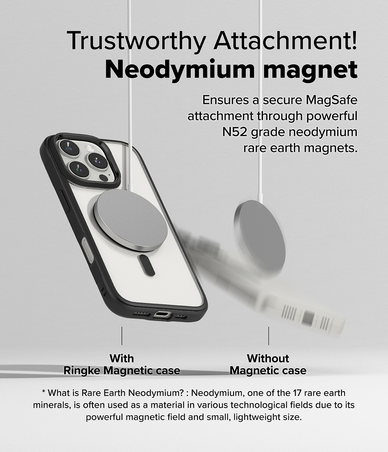 iPhone 16 Pro Max Fusion Bold MagSafe cover, Sort