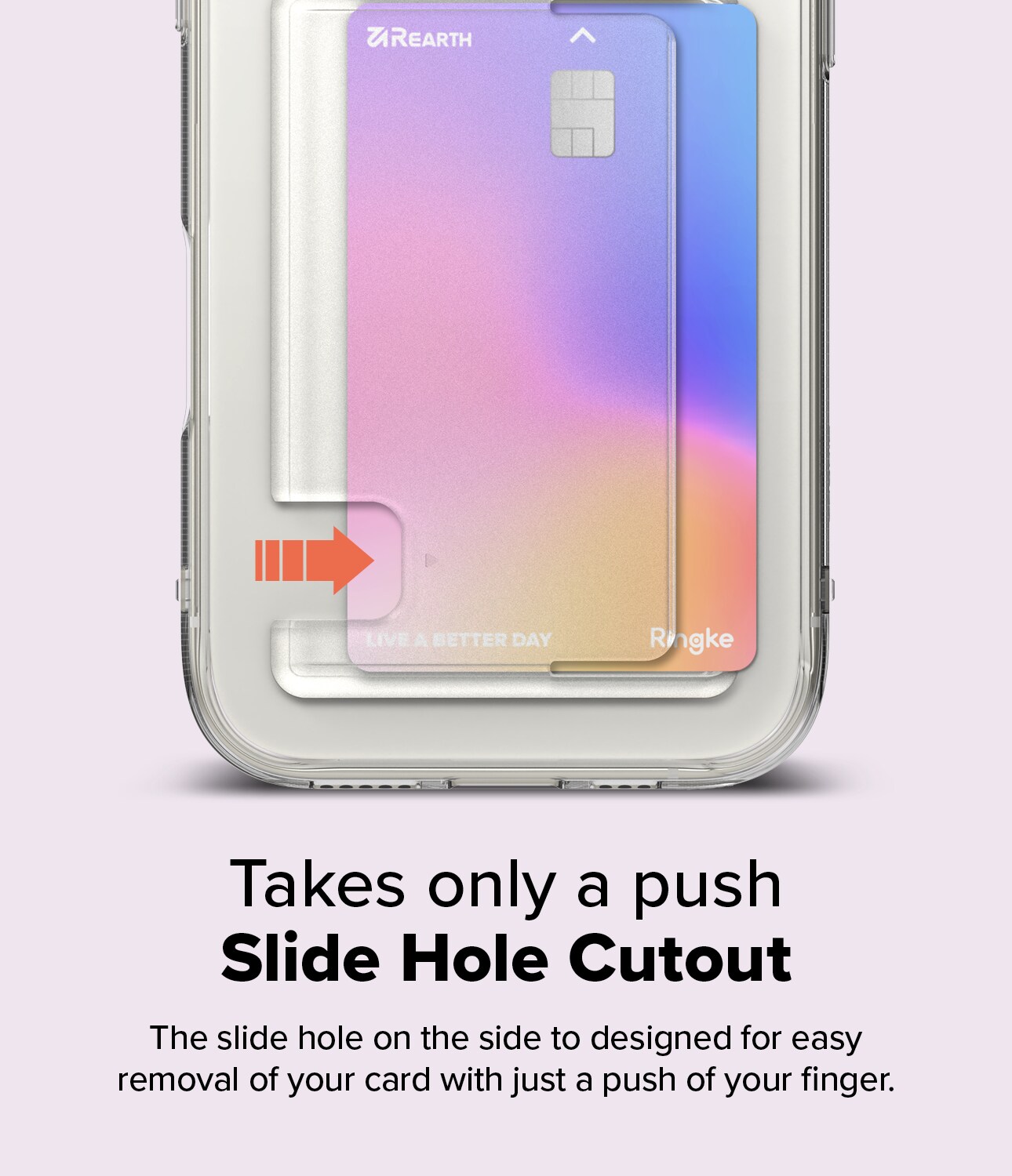 iPhone 16 Pro Max Fusion cover med kortholder, Gennemsigtig