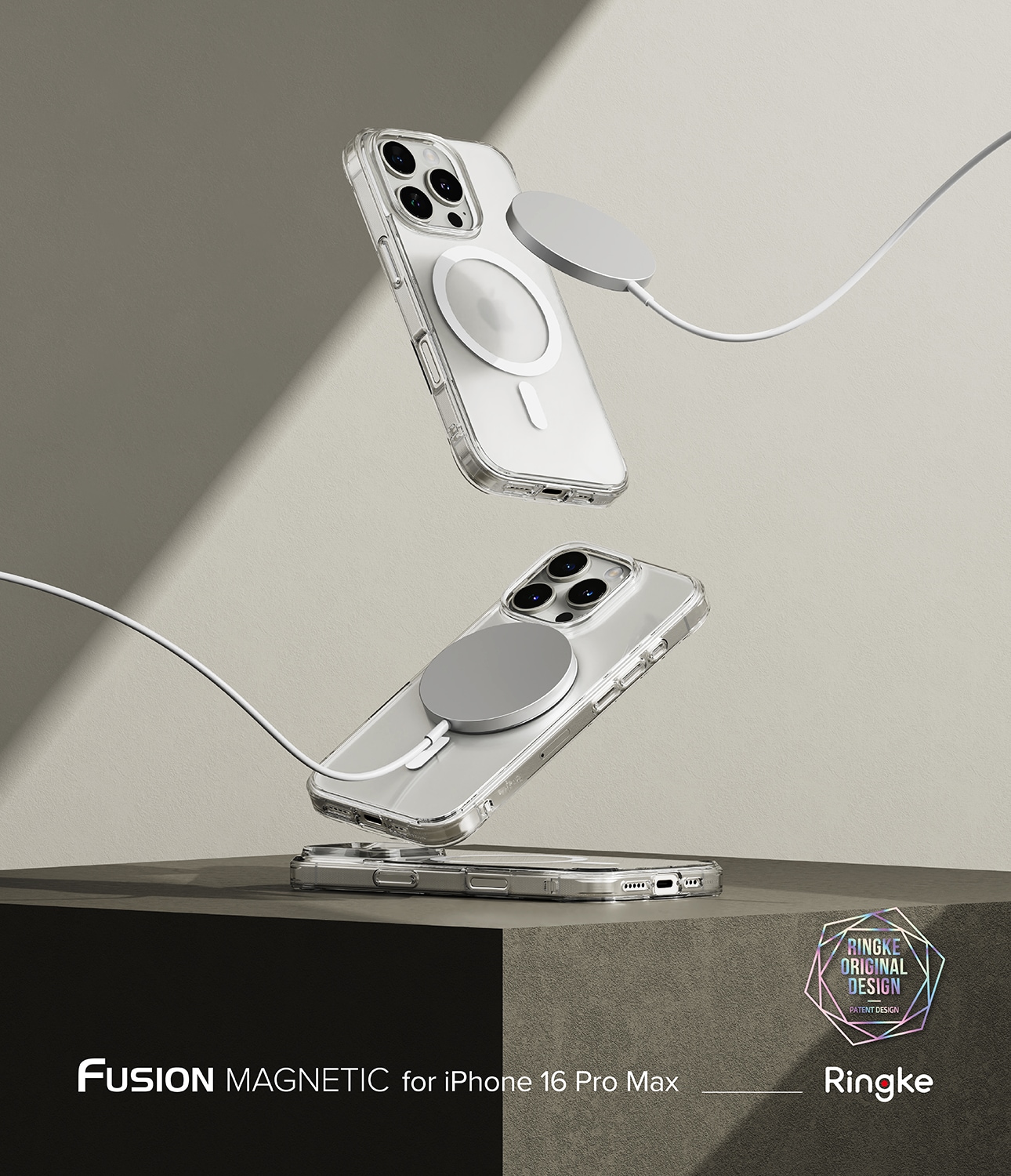iPhone 16 Pro Max Fusion MagSafe cover, Gennemsigtig