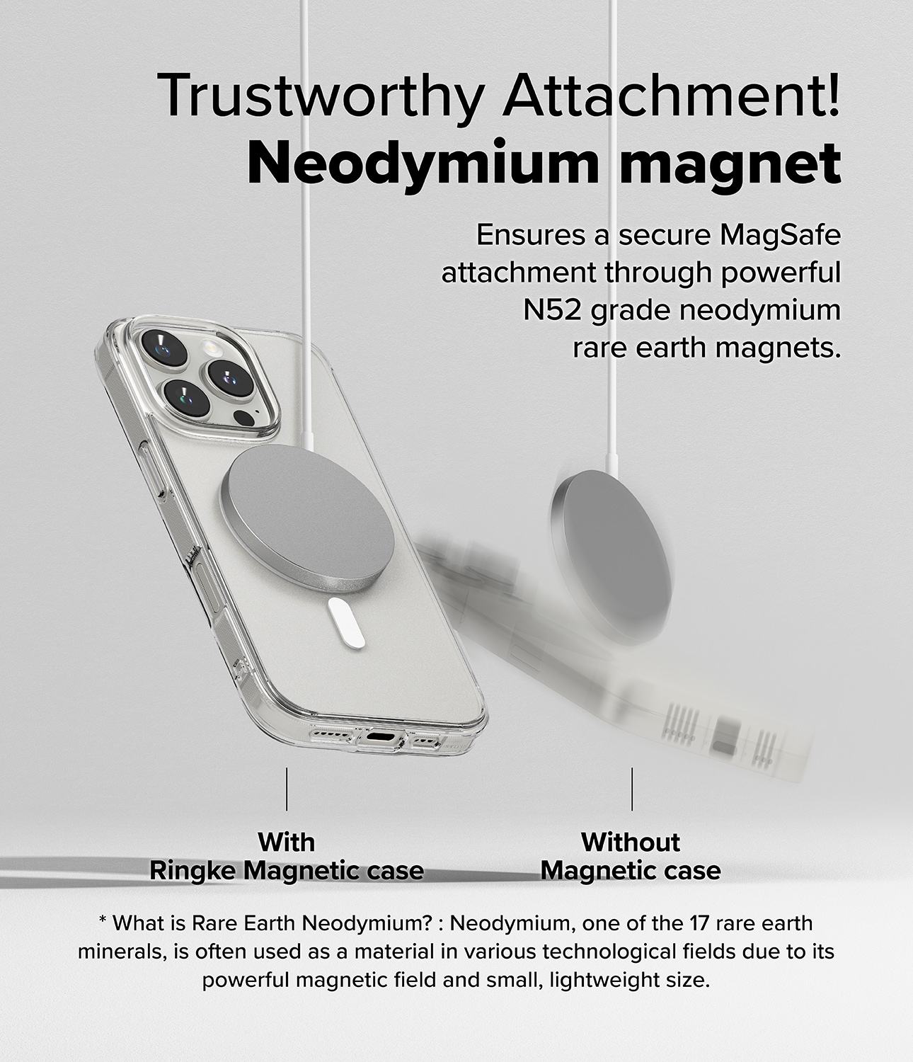 iPhone 16 Pro Max Fusion MagSafe cover, Gennemsigtig