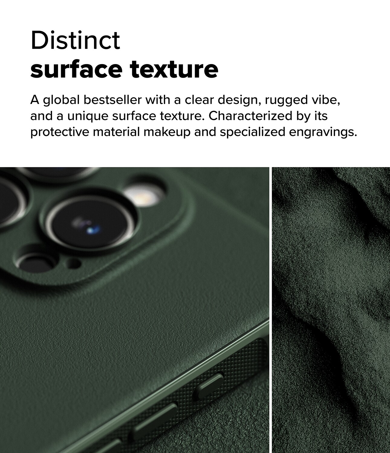 iPhone 16 Pro Max Onyx Cover, Dark Green