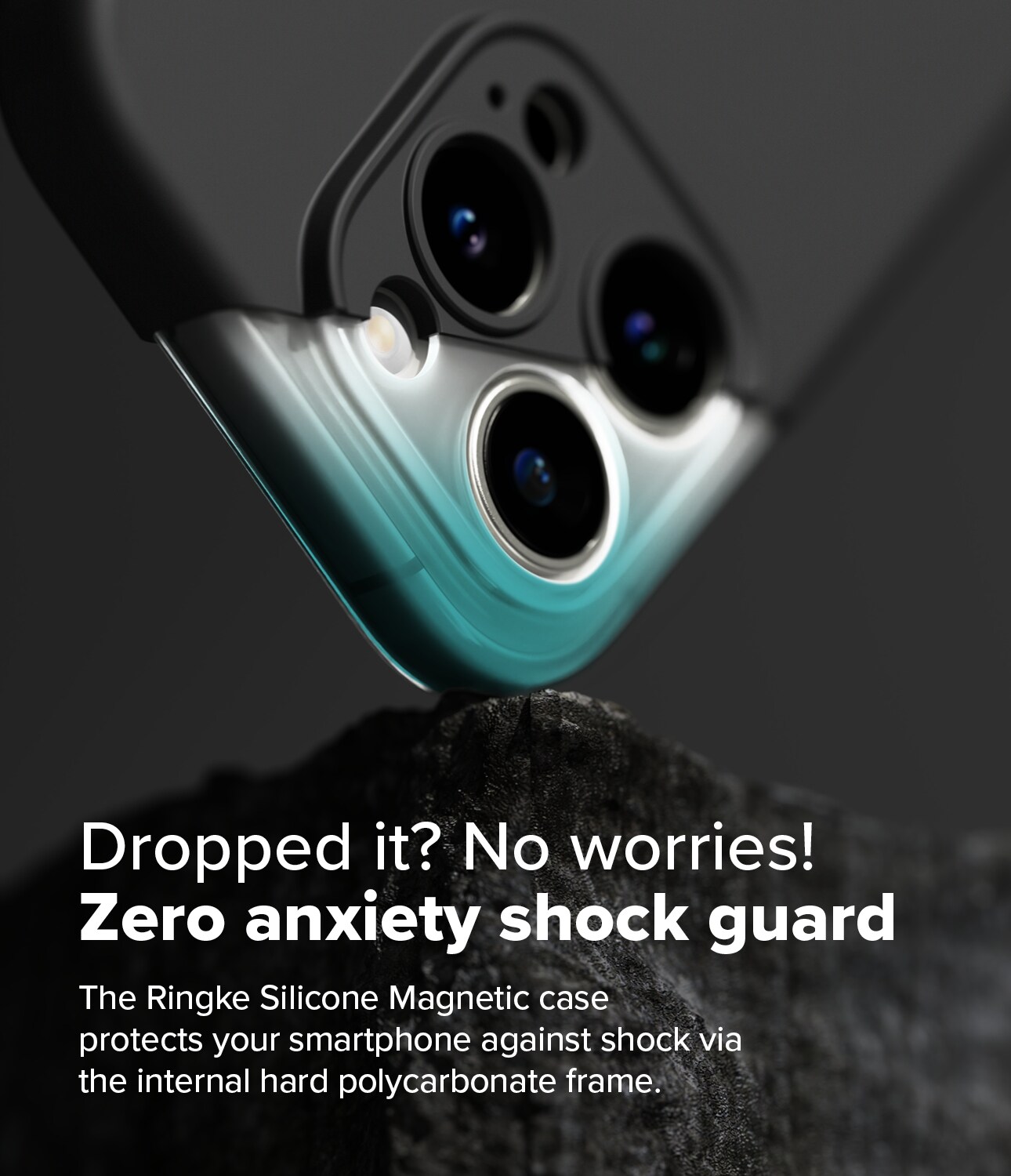 iPhone 16 Pro Max MagSafe silikonecover, Black
