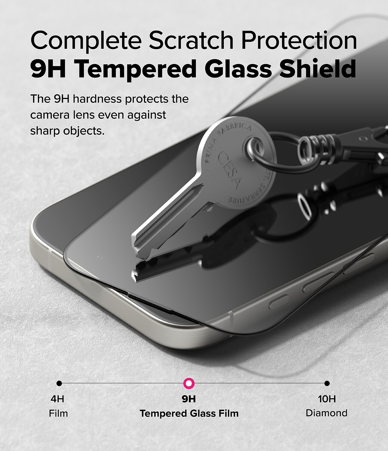 iPhone 16 Pro Max Skærmbeskytter i glas med monteringsramme (2-pak)