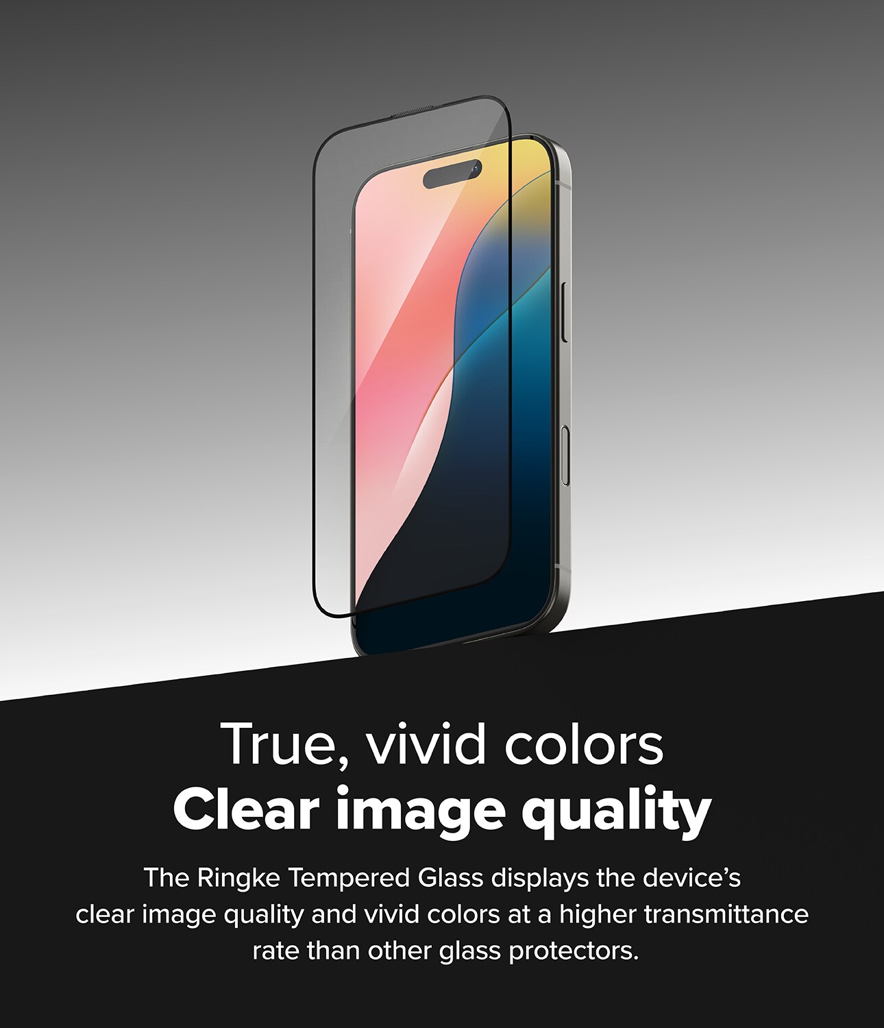 iPhone 16 Pro Max Skærmbeskytter i glas med monteringsramme (2-pak)