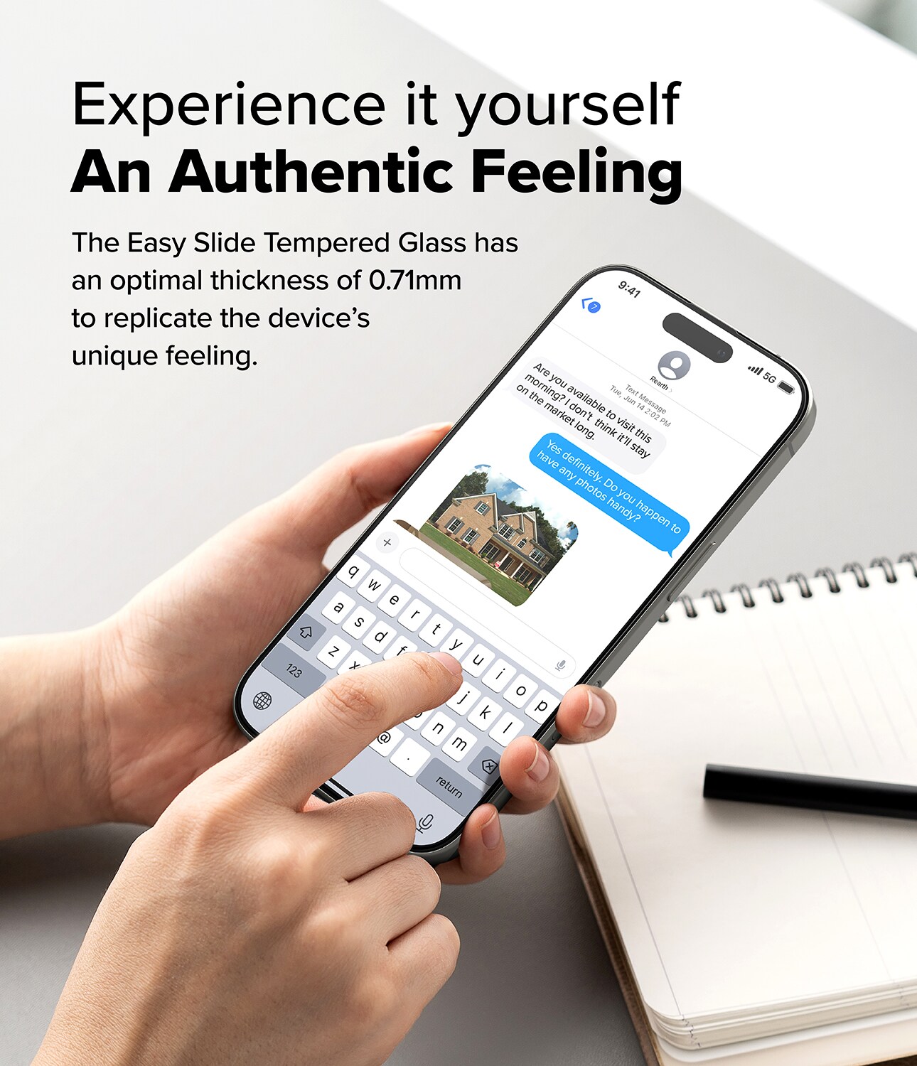 iPhone 16 Pro Max Skærmbeskytter i glas med monteringsramme (2-pak)