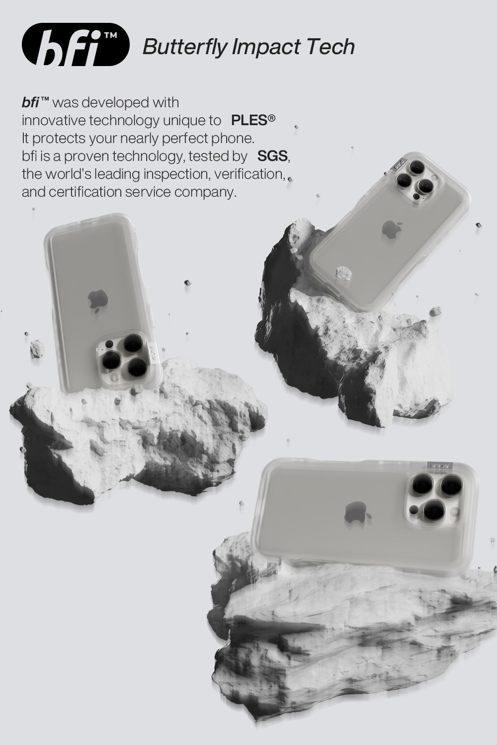 iPhone 16 Pro Arche MagSafe Cover med stativ Matte Black