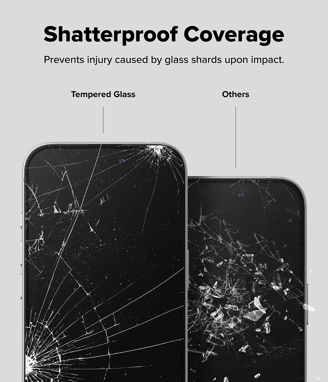 iPhone 16 Plus Skærmbeskytter i glas med monteringsramme (2-pak)