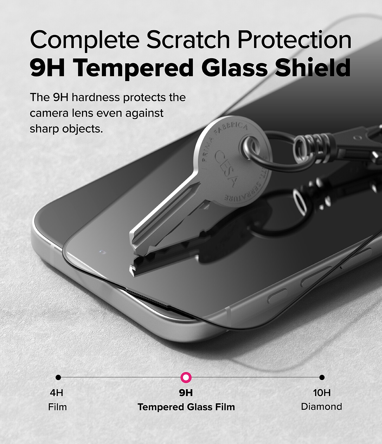 iPhone 15 Plus Skærmbeskytter i glas med monteringsramme (2-pak)