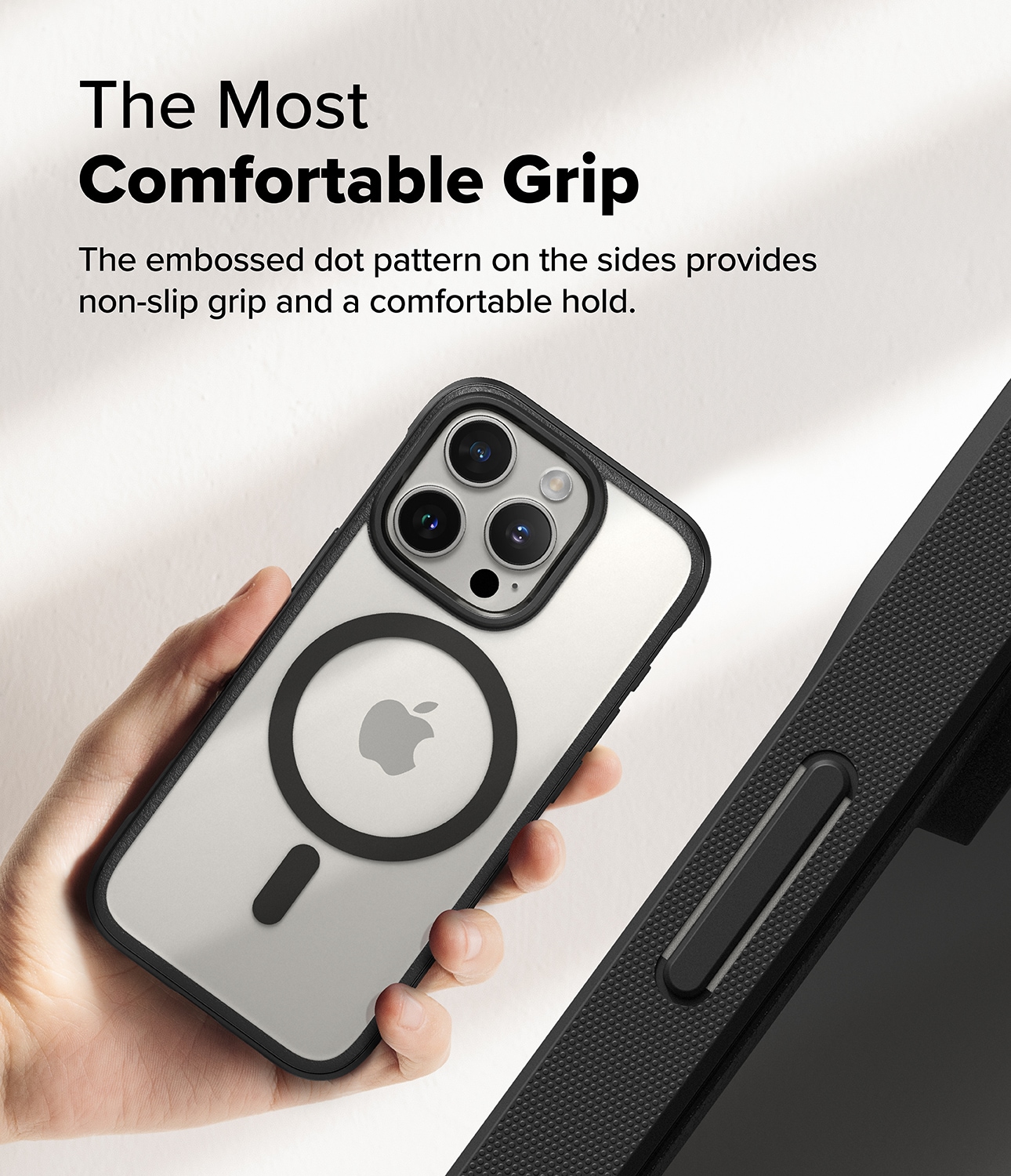 iPhone 16 Pro Fusion Bold MagSafe cover, Sort