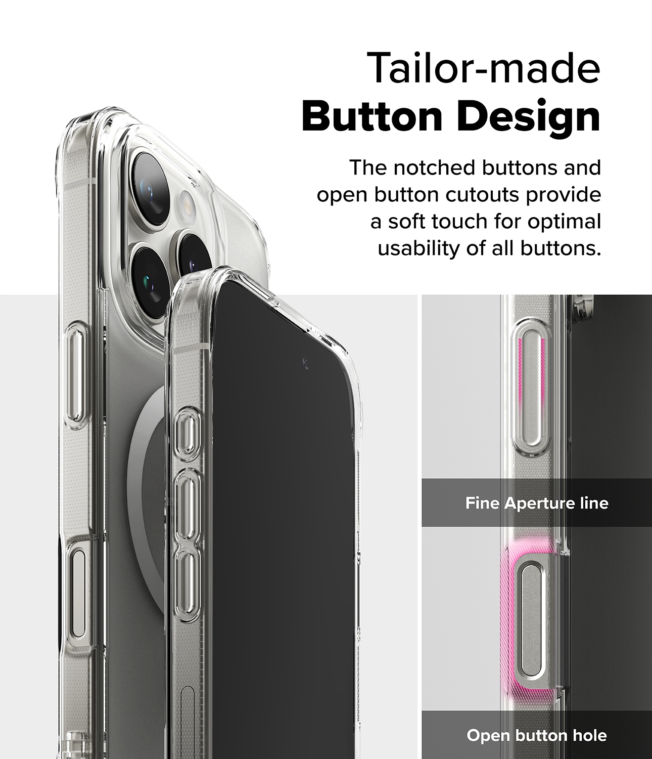 iPhone 16 Pro Fusion MagSafe cover, Gennemsigtig