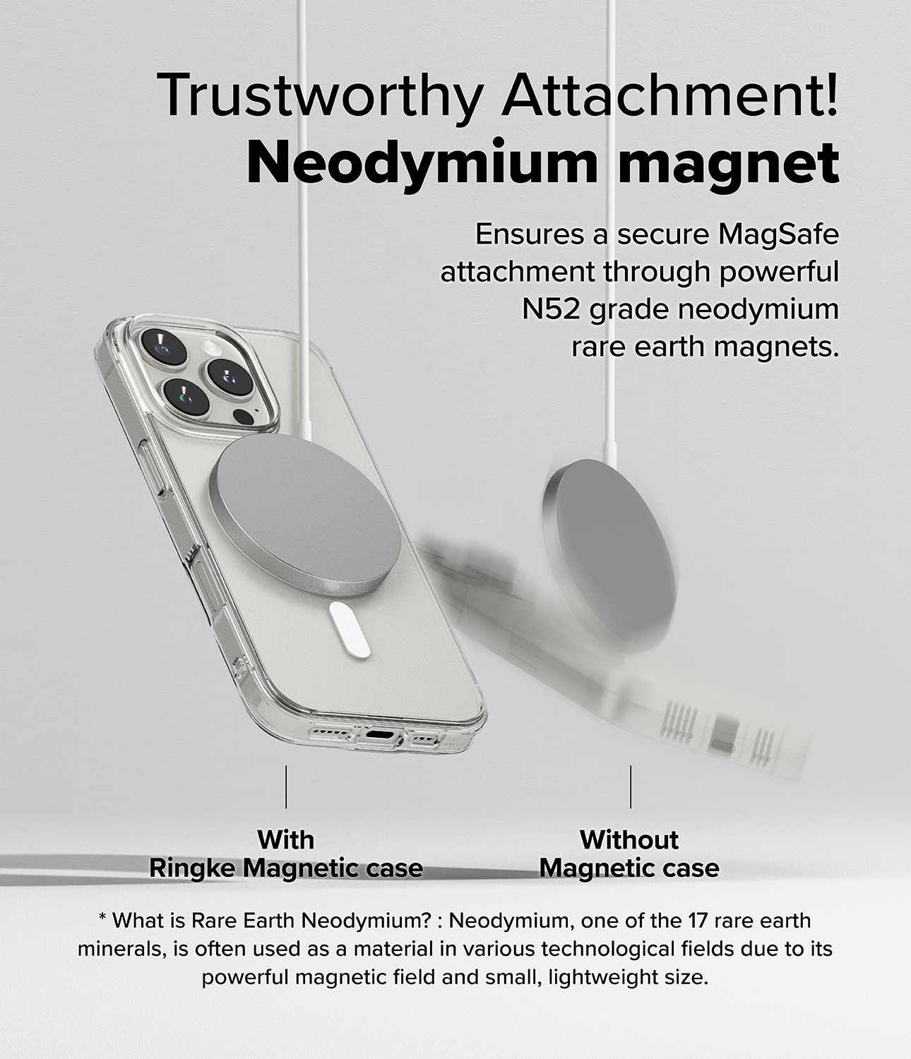 iPhone 16 Pro Fusion MagSafe cover, Gennemsigtig