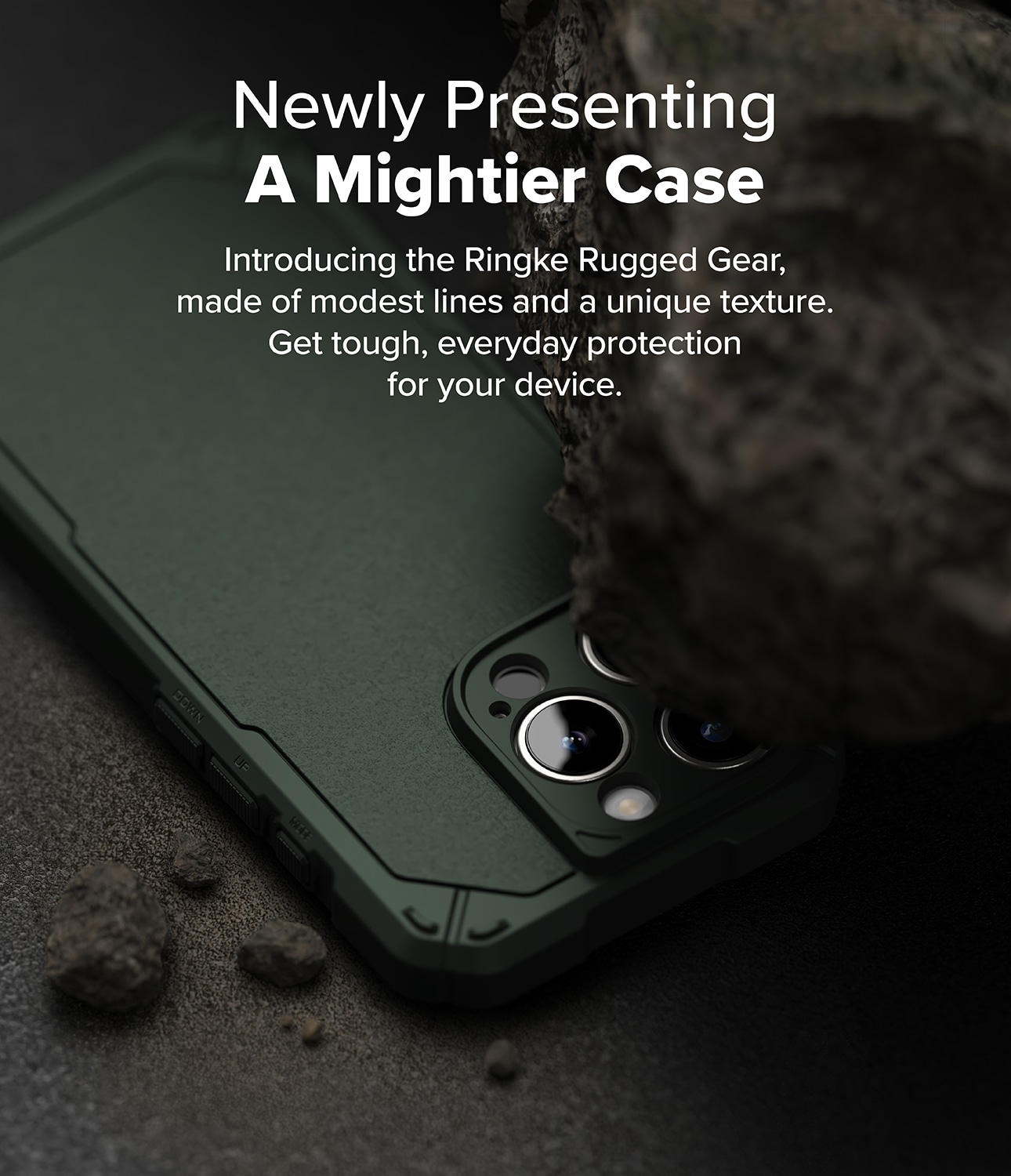 iPhone 16 Pro MagSafe Rugged Gear cover, Grøn