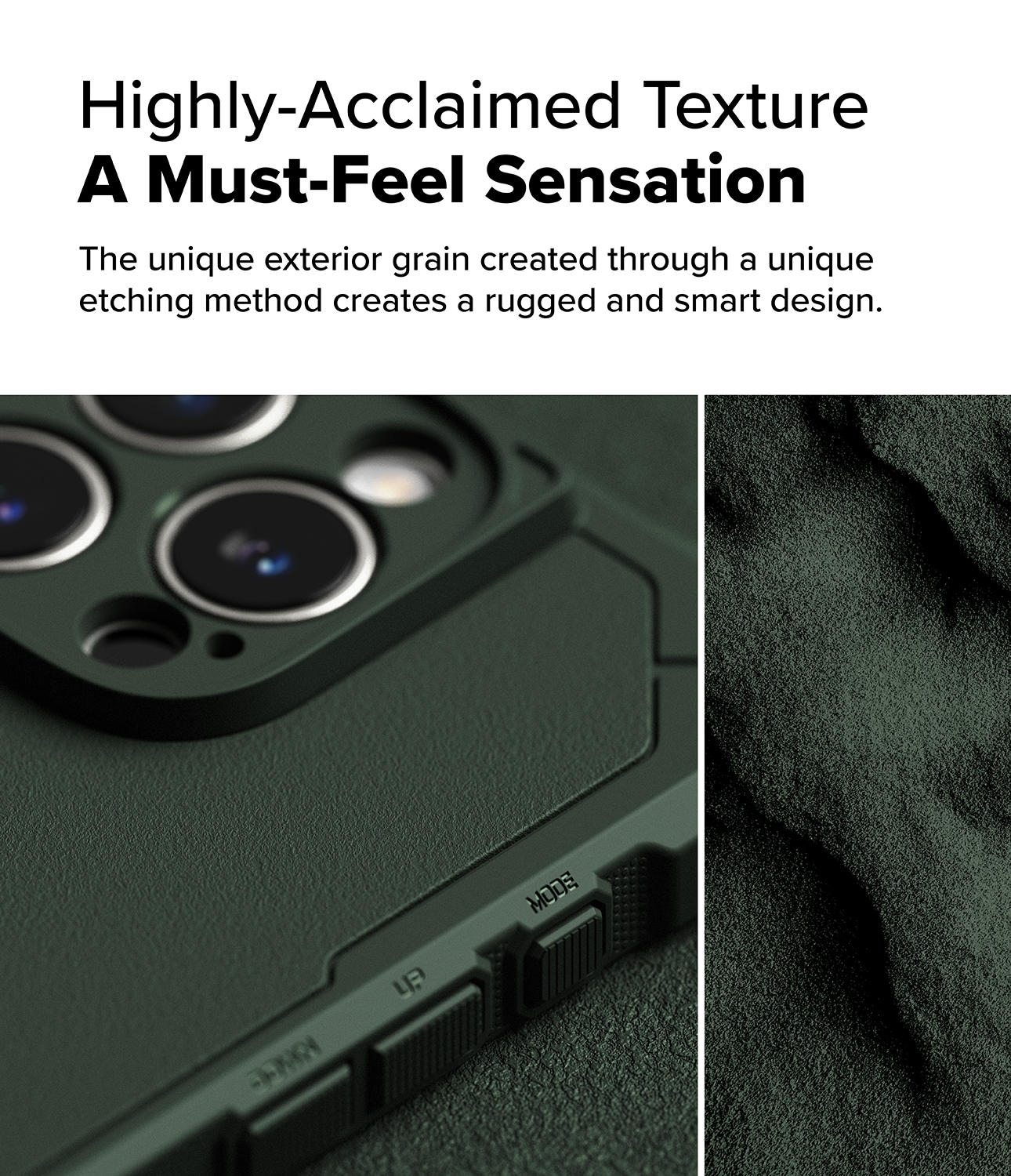 iPhone 16 Pro MagSafe Rugged Gear cover, Grøn