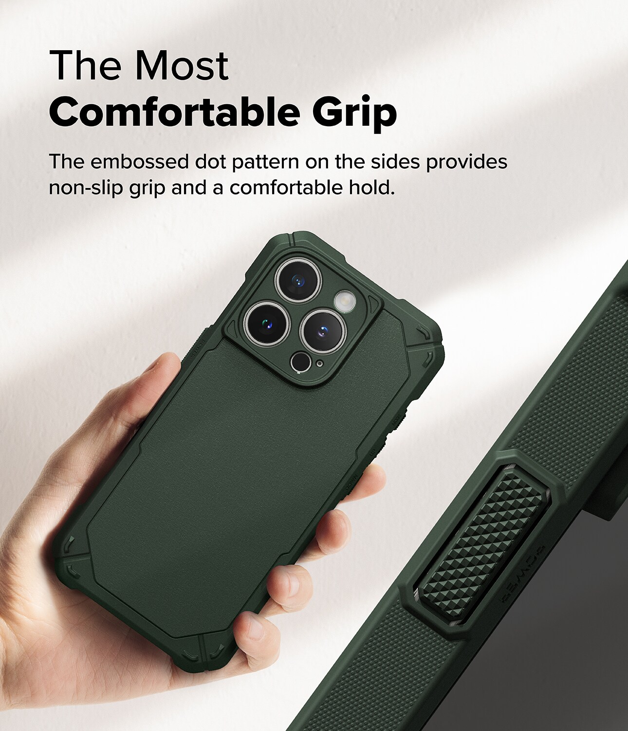 iPhone 16 Pro MagSafe Rugged Gear cover, Grøn