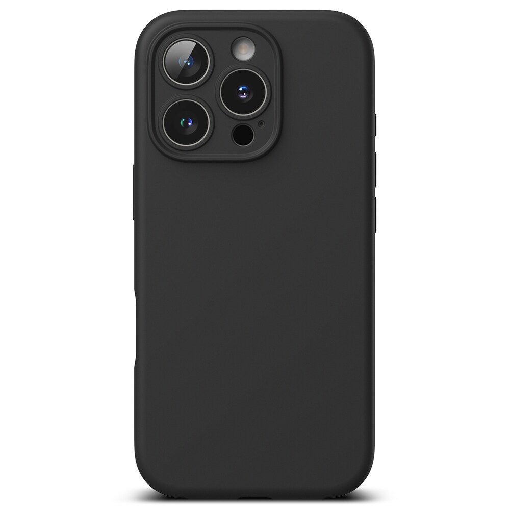 iPhone 16 Pro Max MagSafe silikonecover, Black