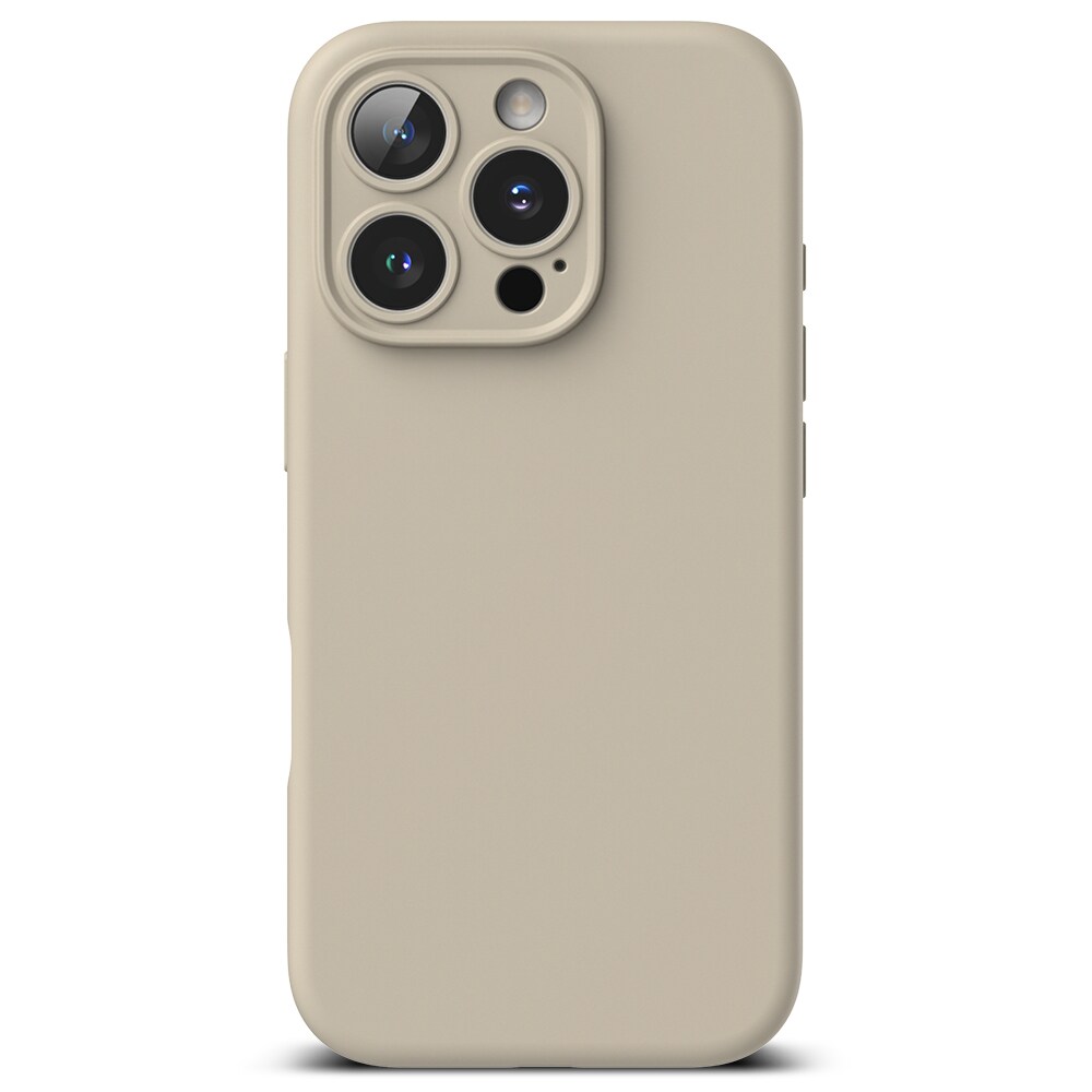 iPhone 16 Pro Max MagSafe silikonecover, Stone