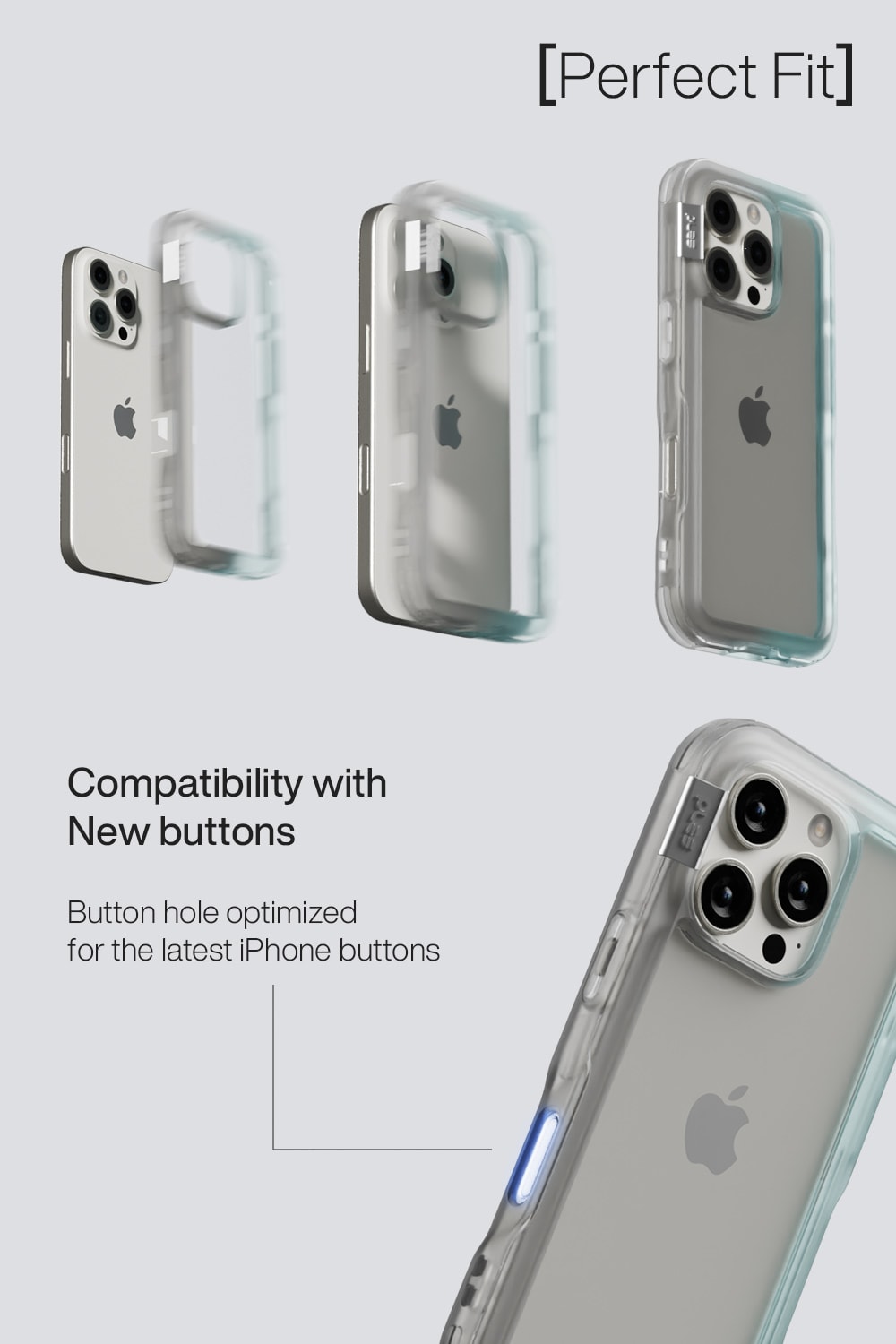 iPhone 16 Arche MagSafe Cover med stativ Blue/Future Dusk